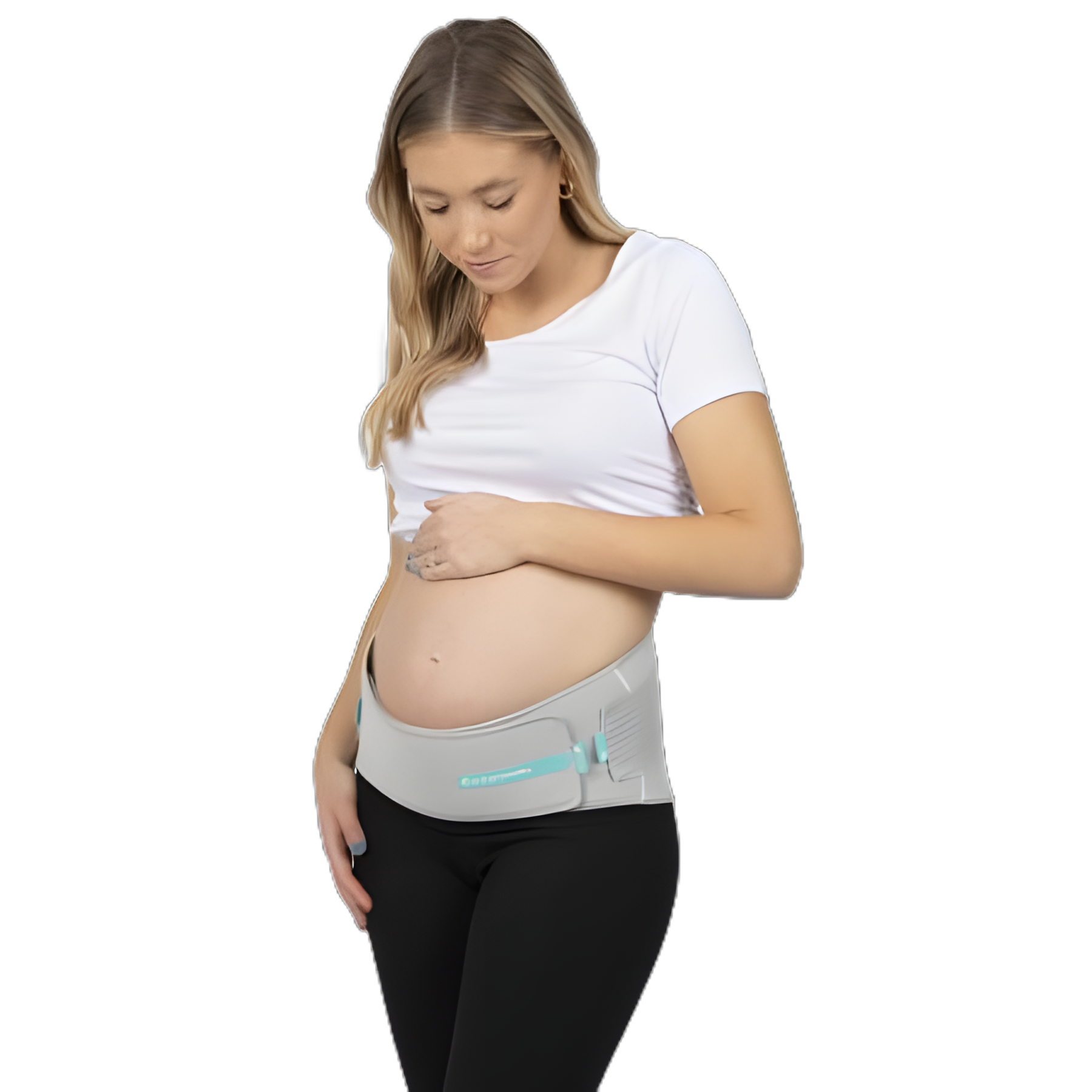 Maternity Support Belt NINER Premium X-Large Hook and Loop Closure 48 to 56 Inch Under Belly Circumference / 12 to 18 Pre-Pregnancy Pant Size Adult