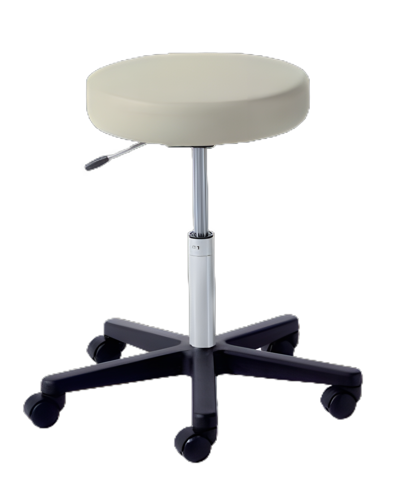 Ritter® 272 Value Series Air Lift Stool - Pneumatic, 5 Casters, Ultrafree Harbor