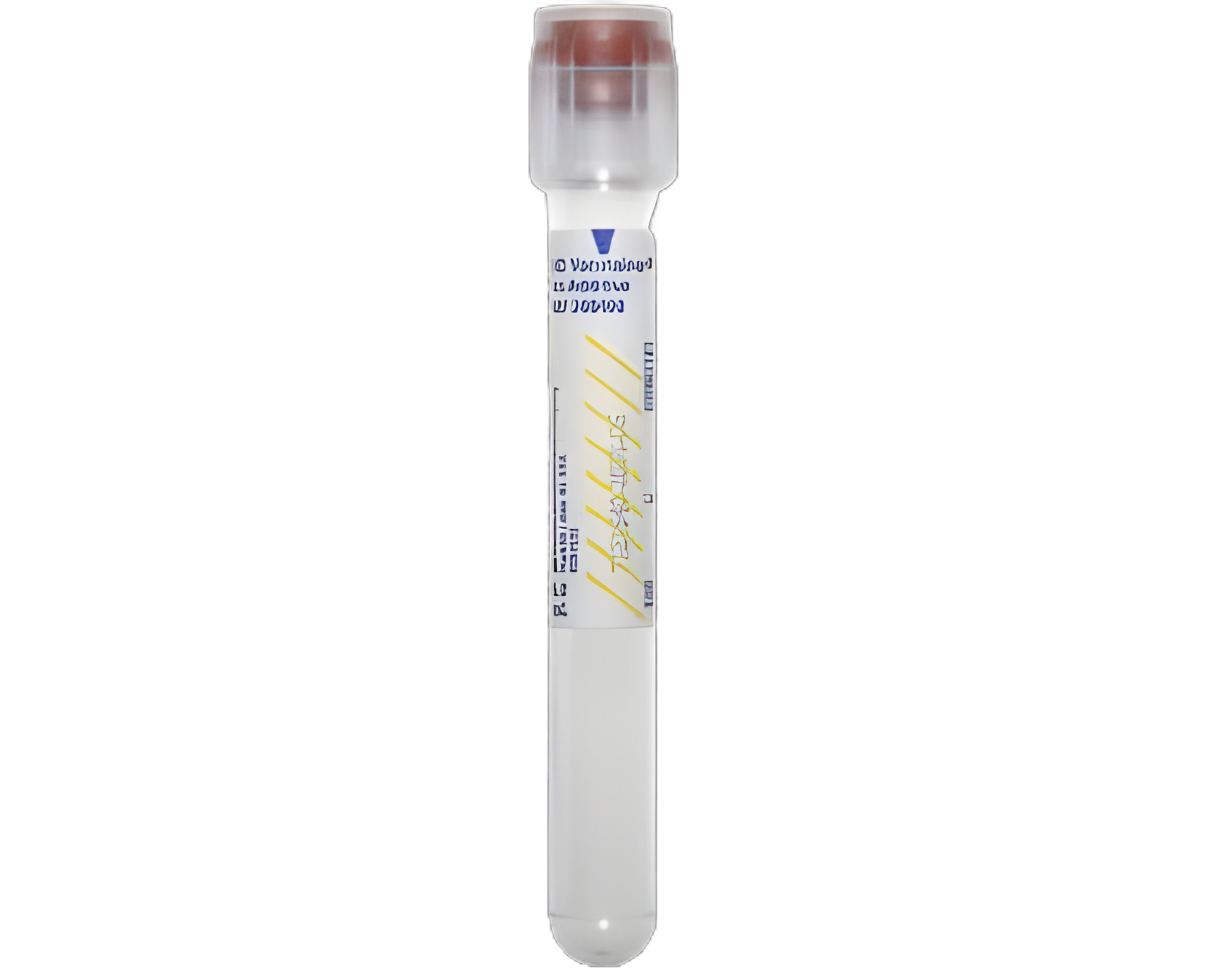 BD Vacutainer No Additive (Z) Plus 6 mL Secondary Tube with Hemogard Closure