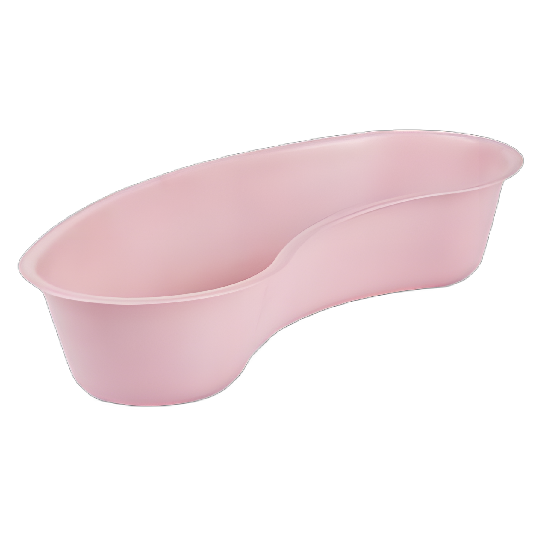 Emesis Basin Dusty Rose 700 cc Plastic Single Patient Use
