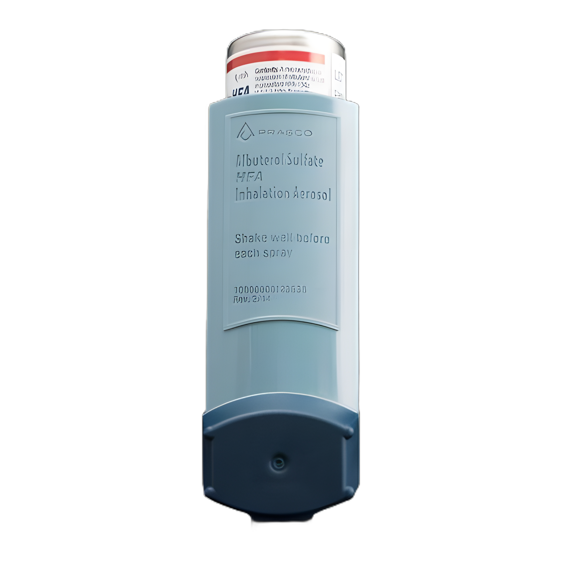 Albuterol Sulfate 90 mcg Metered-Dose Inhaler - 18g, 200 Doses