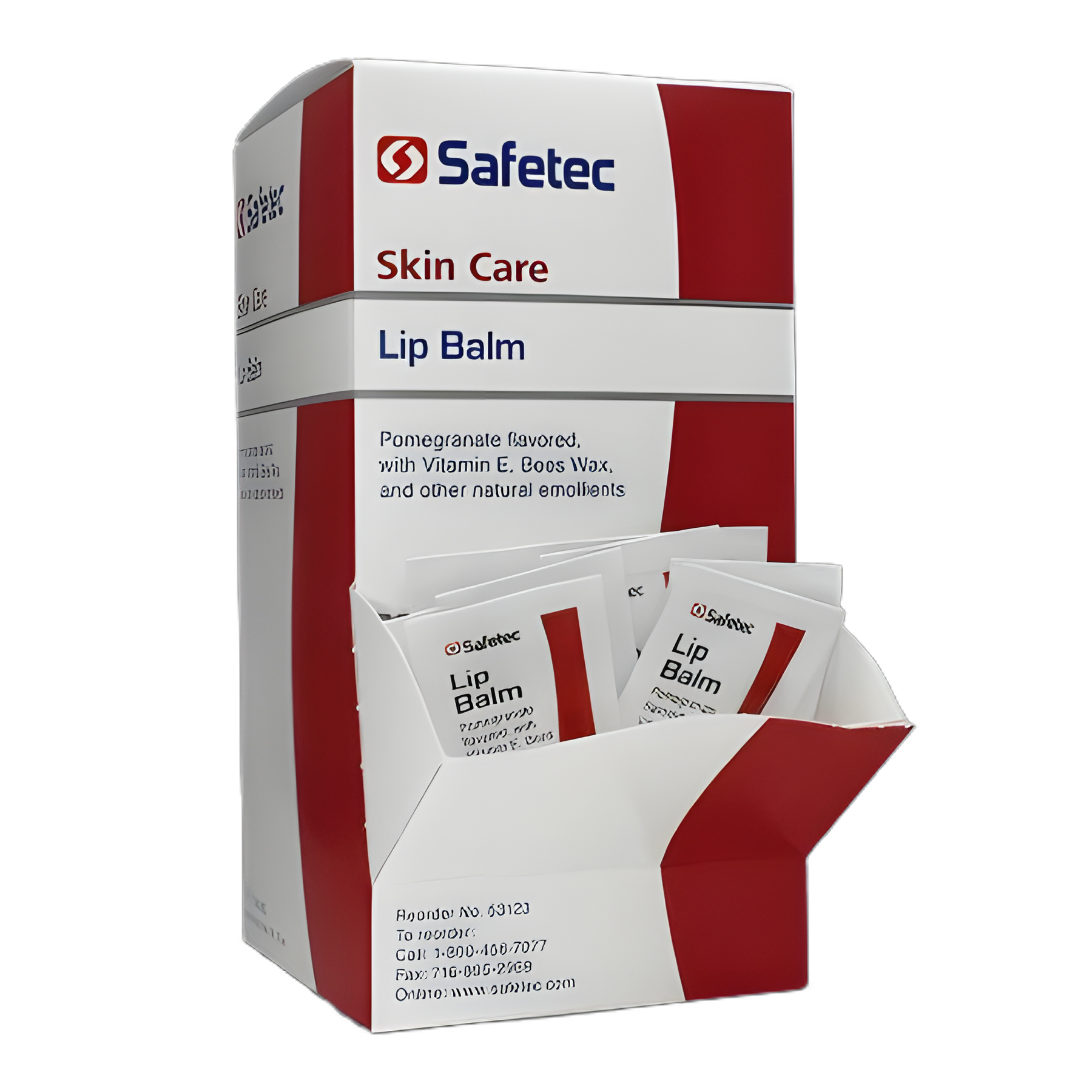 Lip Balm Safetec 0.5 Gram Individual Packet
