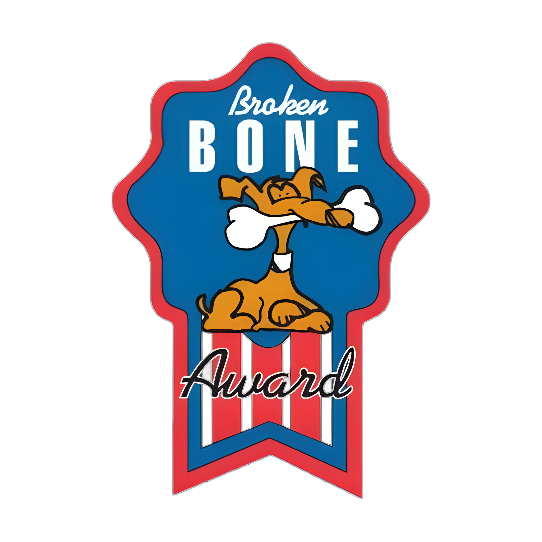 PDC® 2 Inch 'Broken Bone Award' Pediatric Encouragement Stickers, 250 per Unit