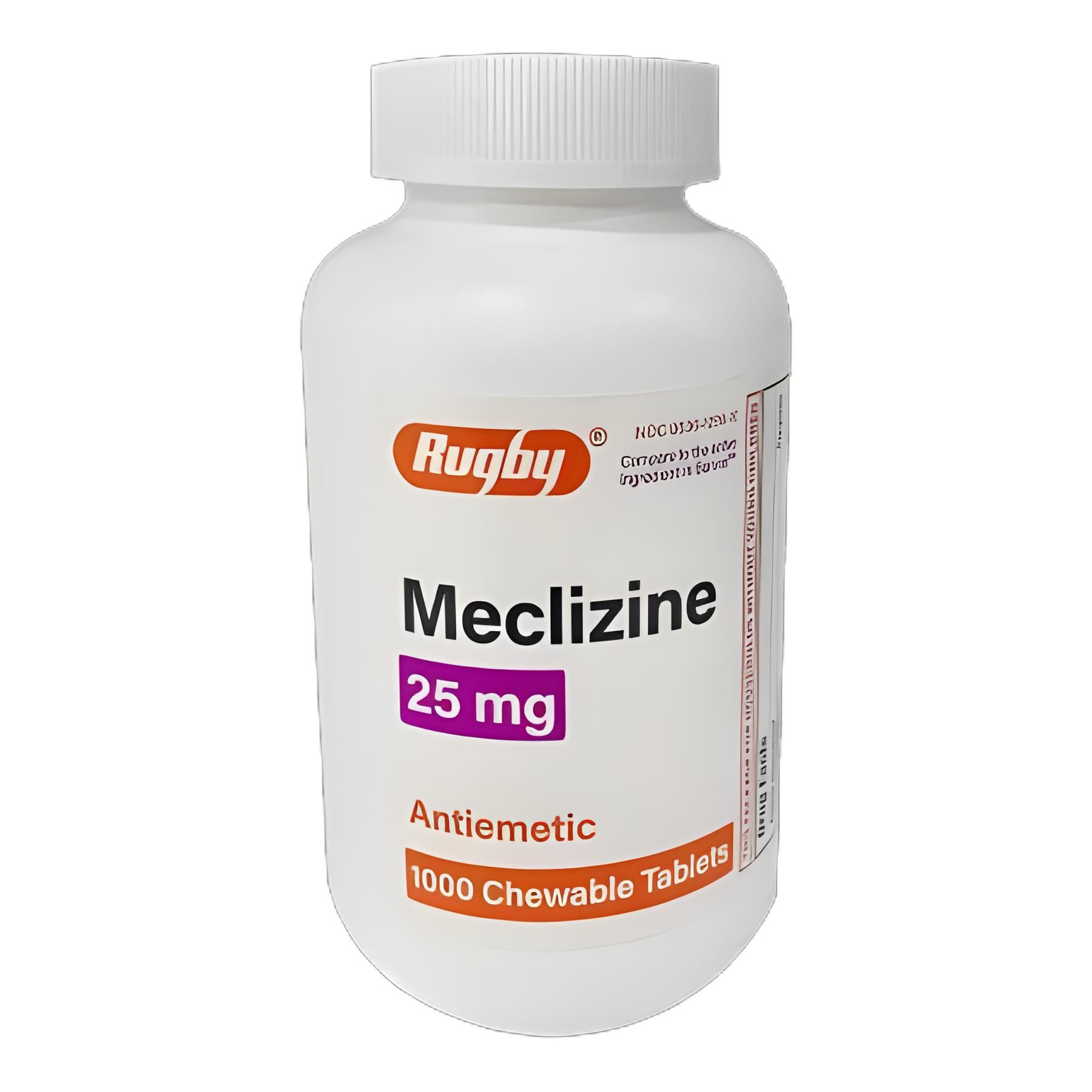 Nausea Relief 25mg Tablets - Major Pharmaceuticals 1000 Count Bottle