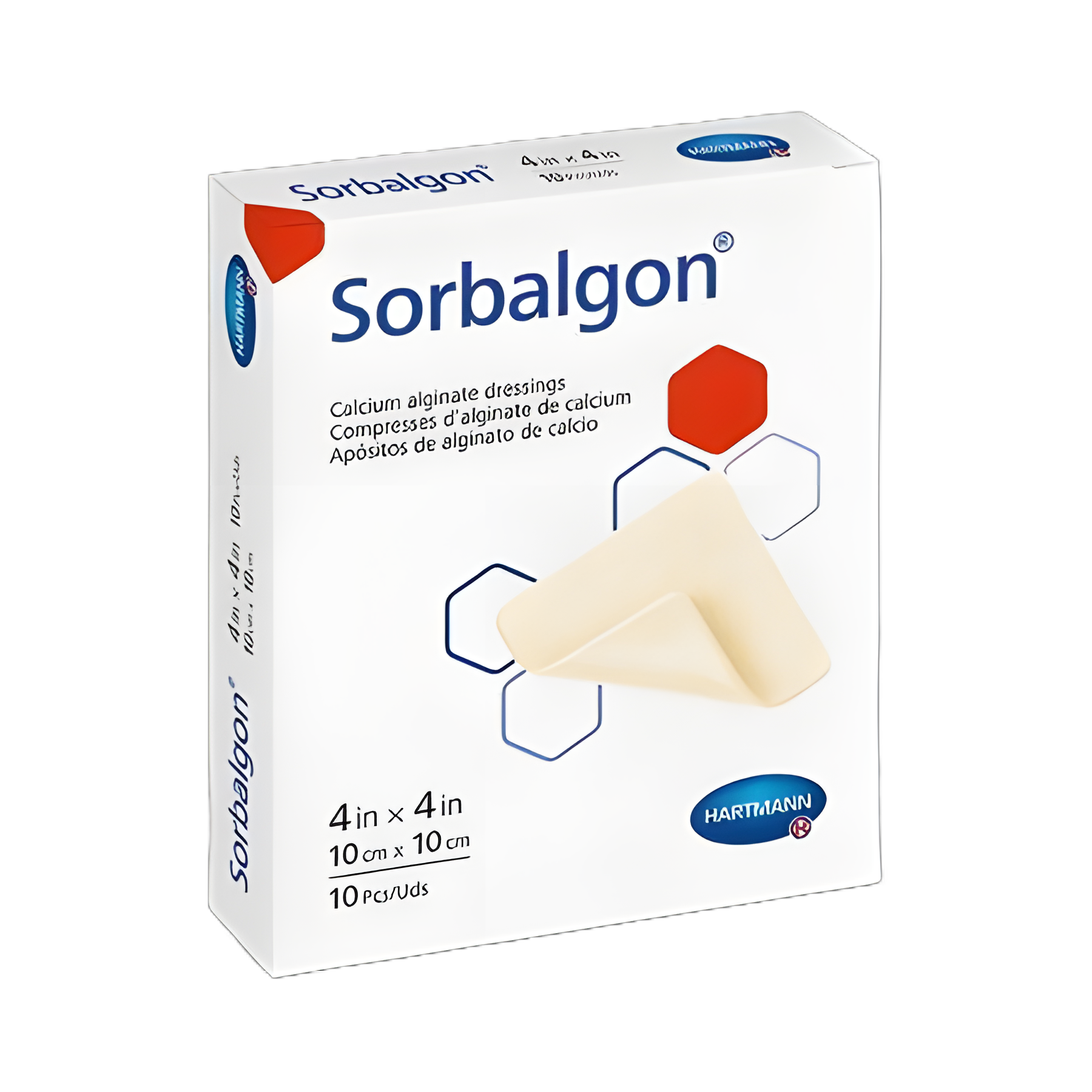 Alginate Dressing Sorbalgon® 2 X 2 Inch Square