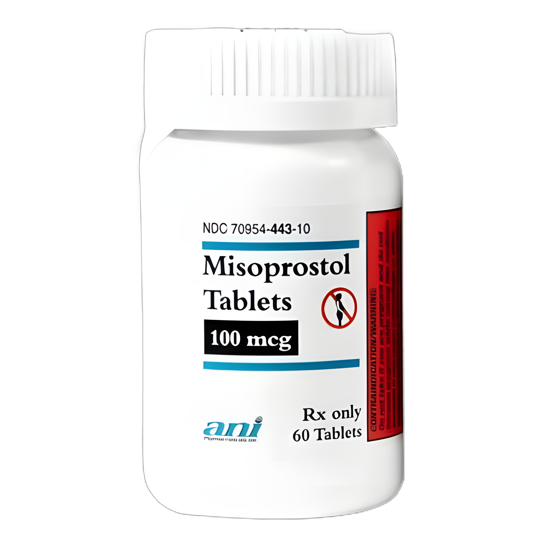 Misoprostol 100 mcg Tablet Bottle 60 Tablets