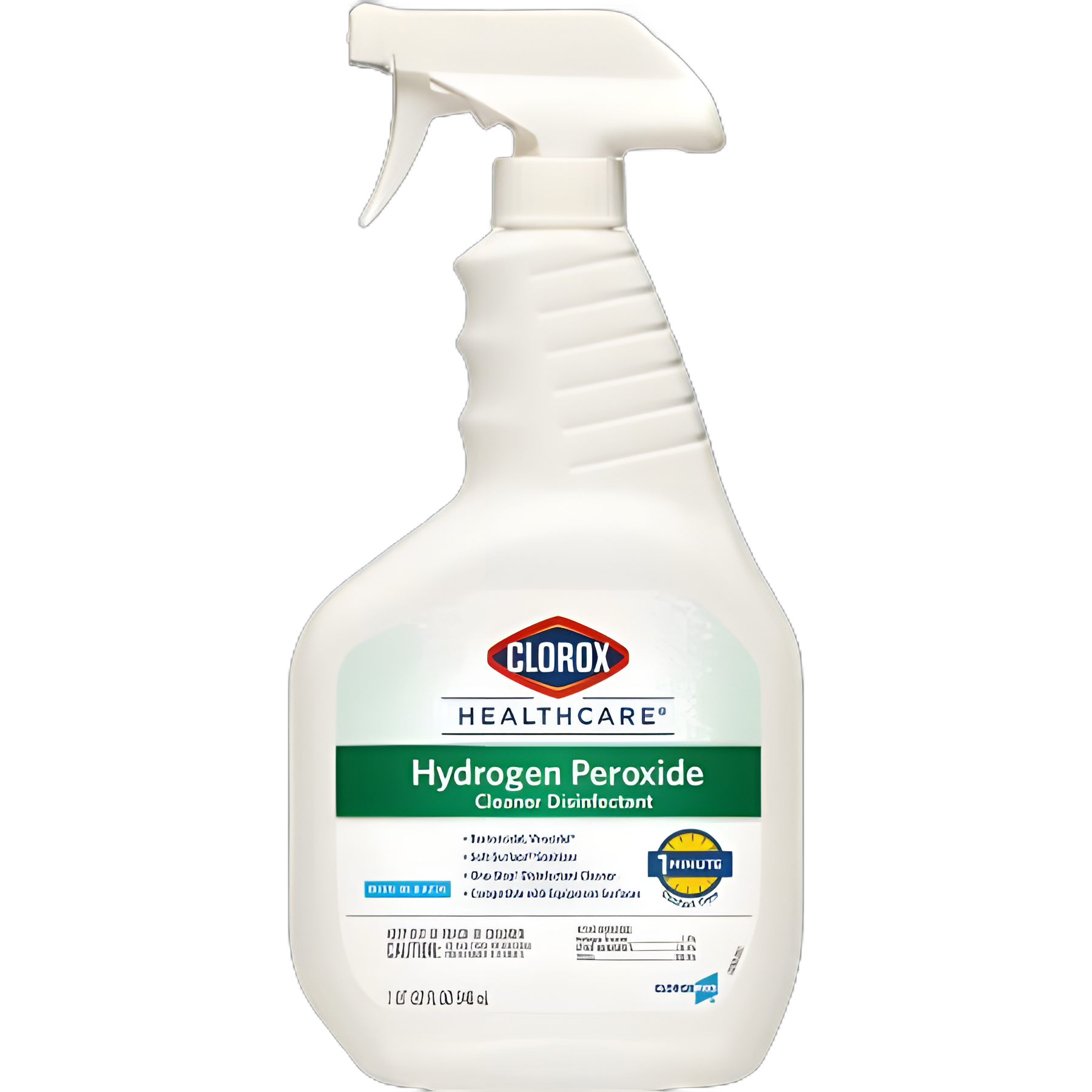 Clorox Healthcare® Surface Disinfectant Cleaner Premoistened Hydrogen Peroxide Based Pump Spray Liquid 32 oz. Bottle Unscented NonSterile