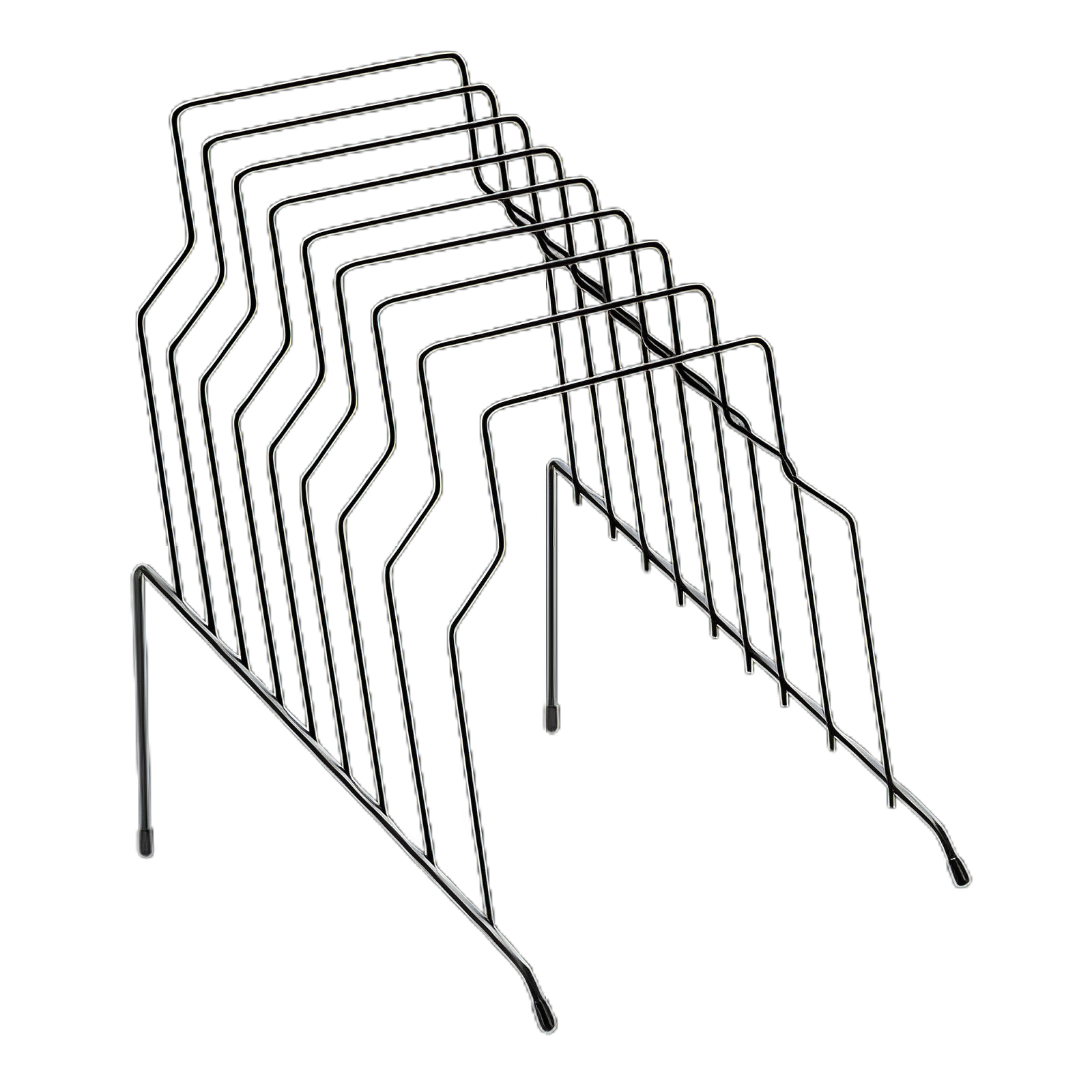 Wire Step File, 8 Sections, Letter to Legal Size Files, 10.13" x 12.13" x 11.19", Black