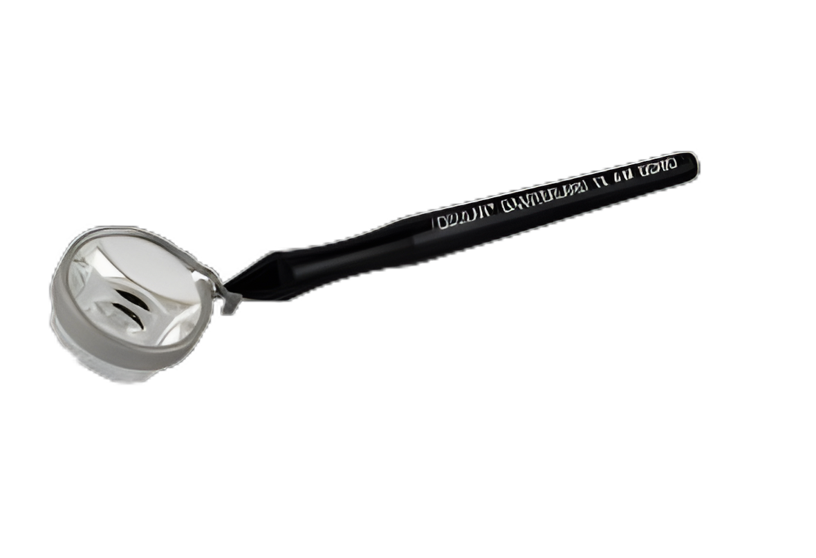 Eye Occluder 8.5 mm Diamter Mirror Gonio with handle Gaasterland 1X 4 Black