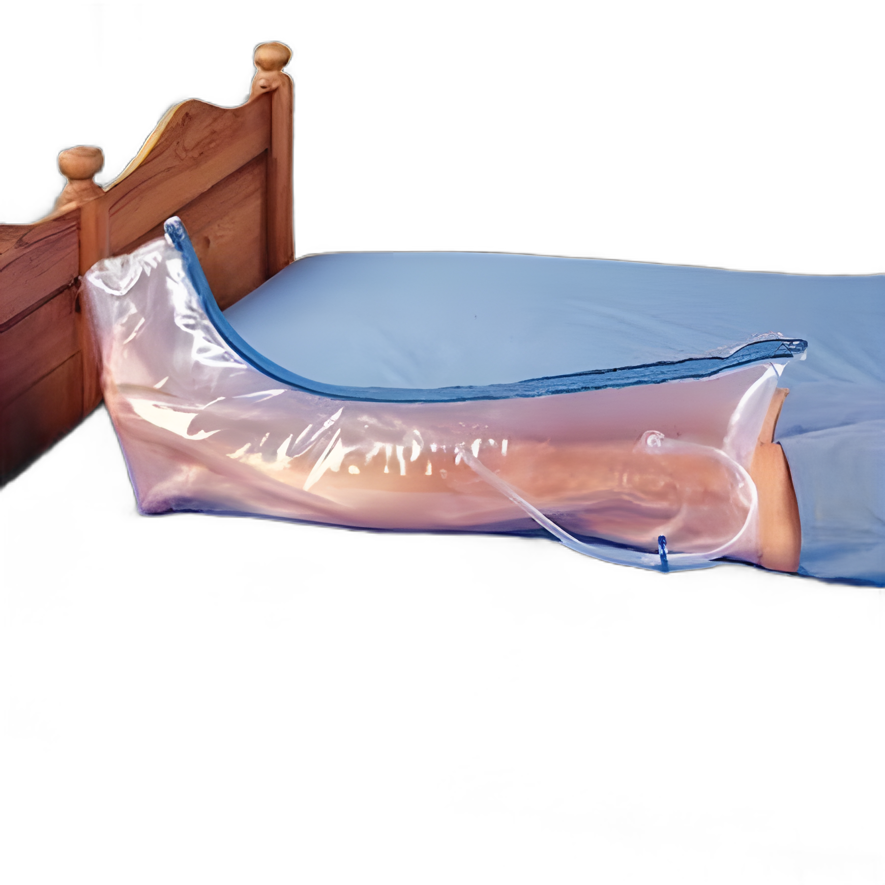 Pressure Splint Urias® Leg Gaiter Large, Adult Zipper Closure 26 Inch Length Left or Right Leg