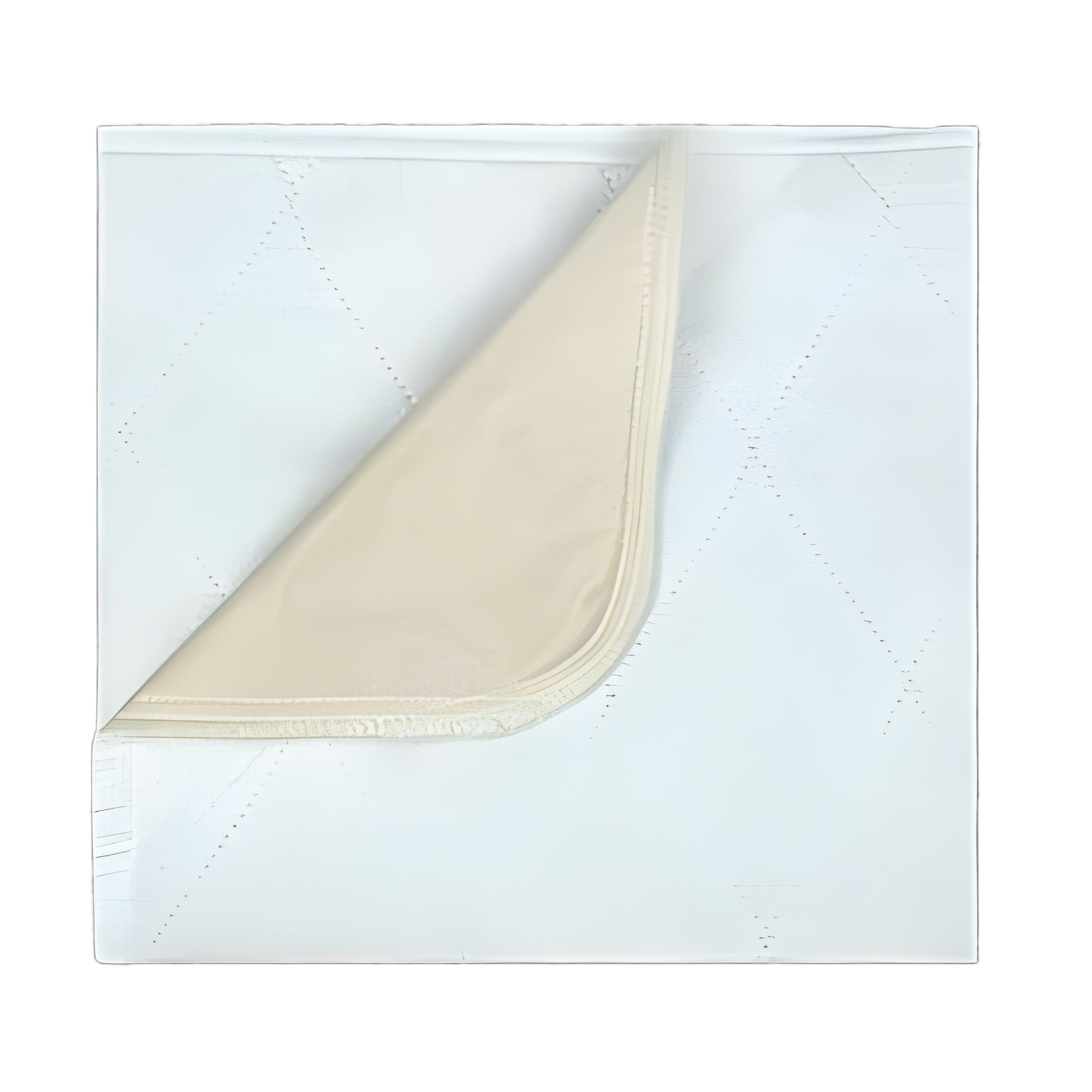 Reusable Underpad 34 X 36 Inch Polyester / Rayon Light Absorbency - FL7136TAN