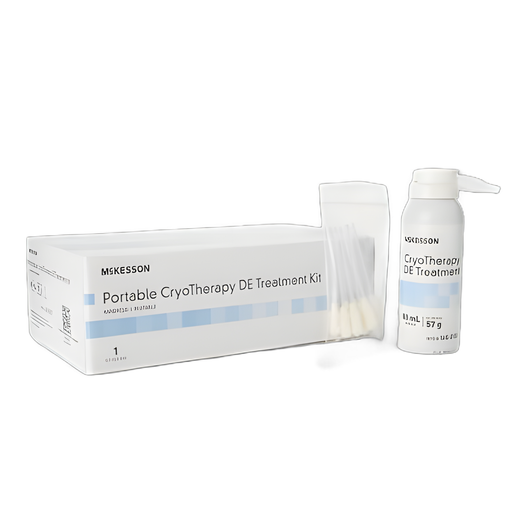 McKesson CryoTherapy DE Treatment Kit with 30 Round & 20 Arrow Tips - 88 mL