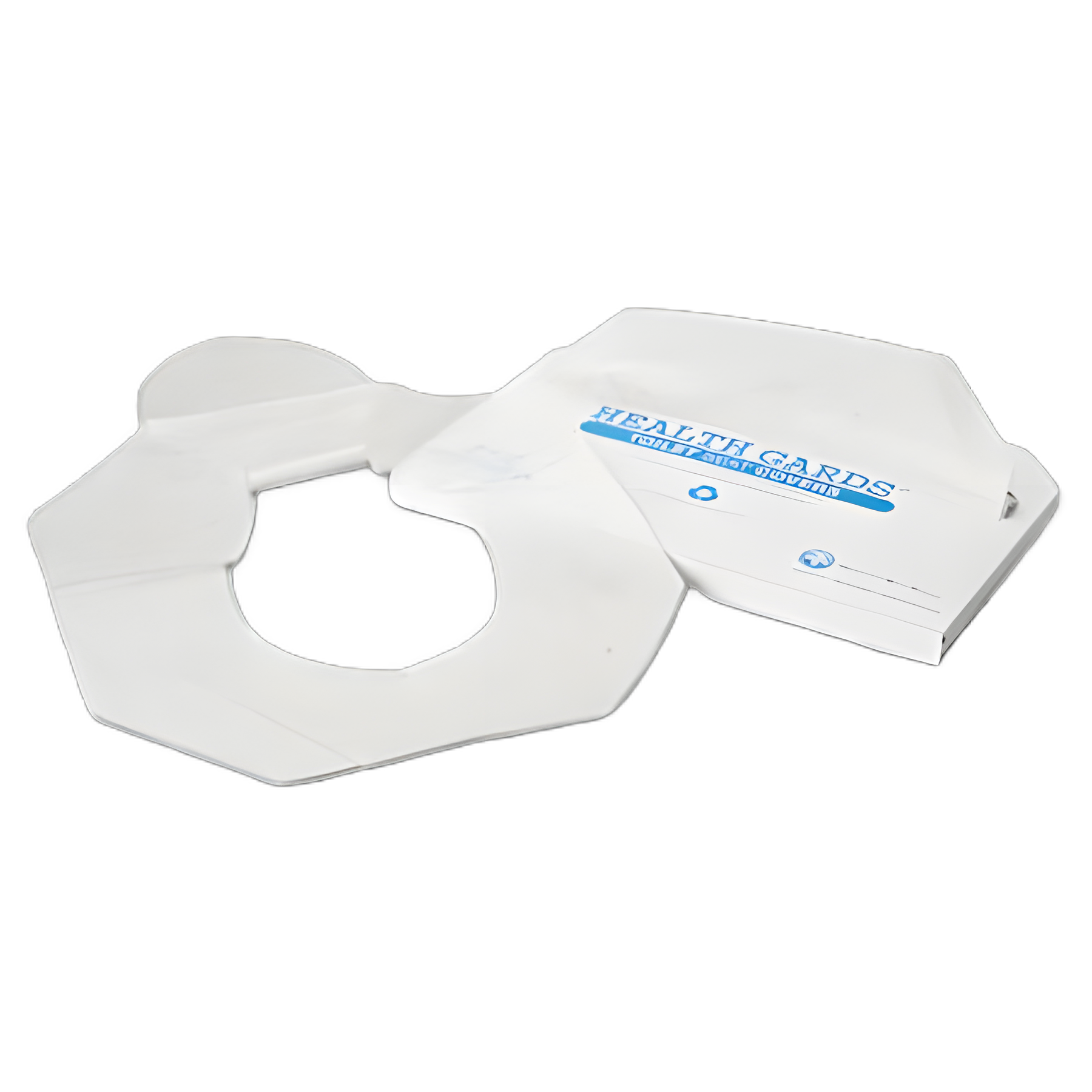 Health Gards Toilet Seat Covers, Half-Fold, 14.25 x 16.5, White, 250/Pack, 10 Boxes/Carton