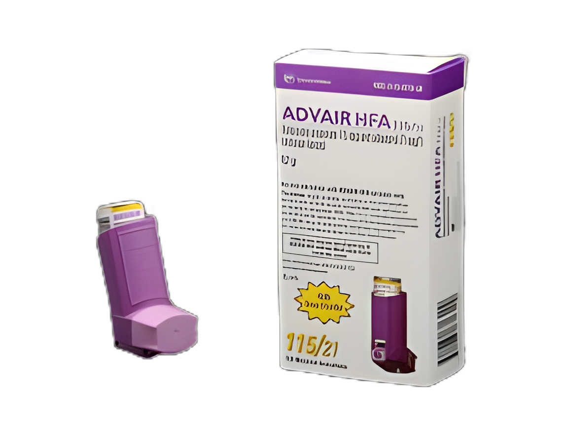 Advair® HFA Fluticasone / Salmeterol 115 mcg - 21 mcg Aerosol Metered-Dose Inhaler 120 Doses