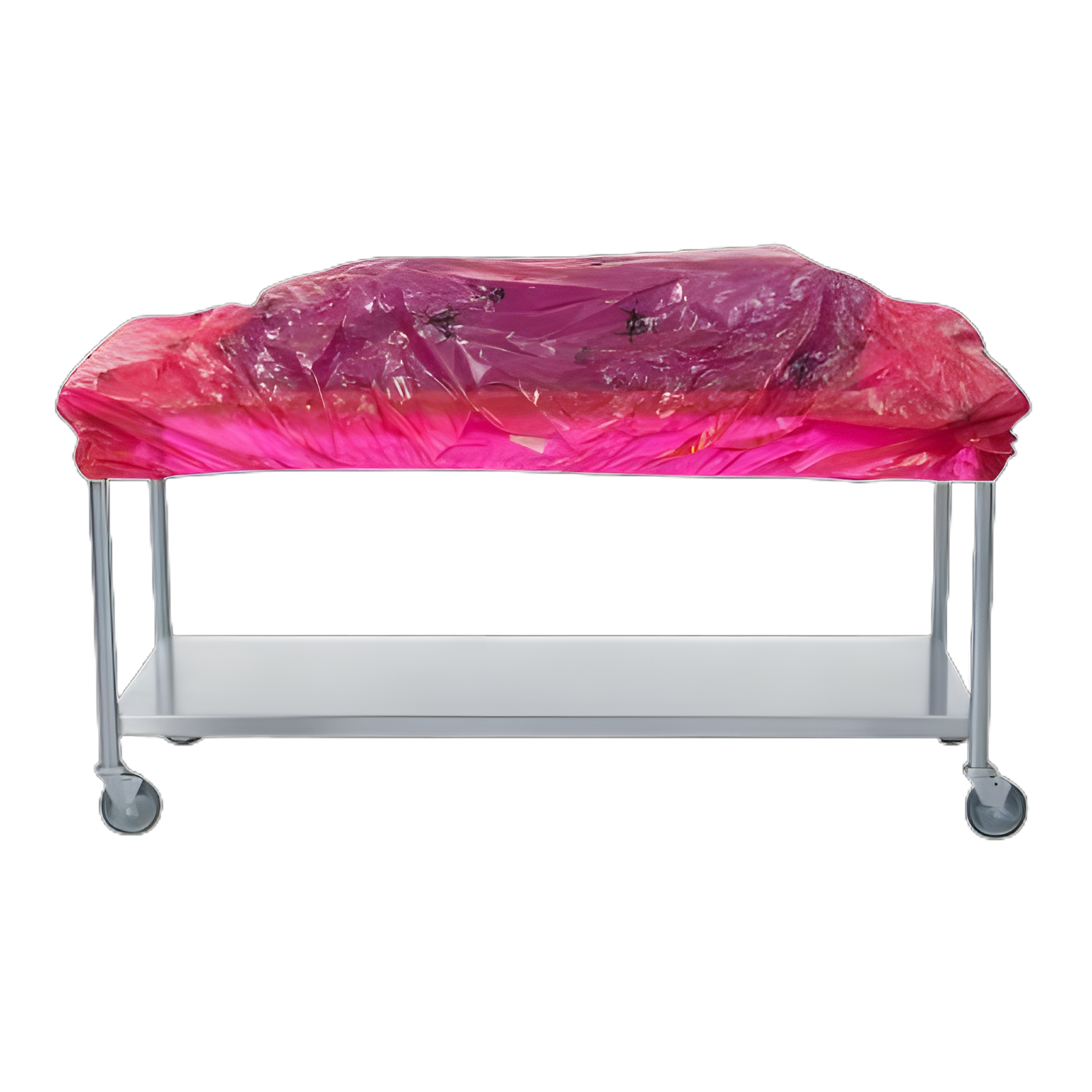 Tidishield® Transport Extra-Long Back Table Cover 67x96 Inch for Surgical Use