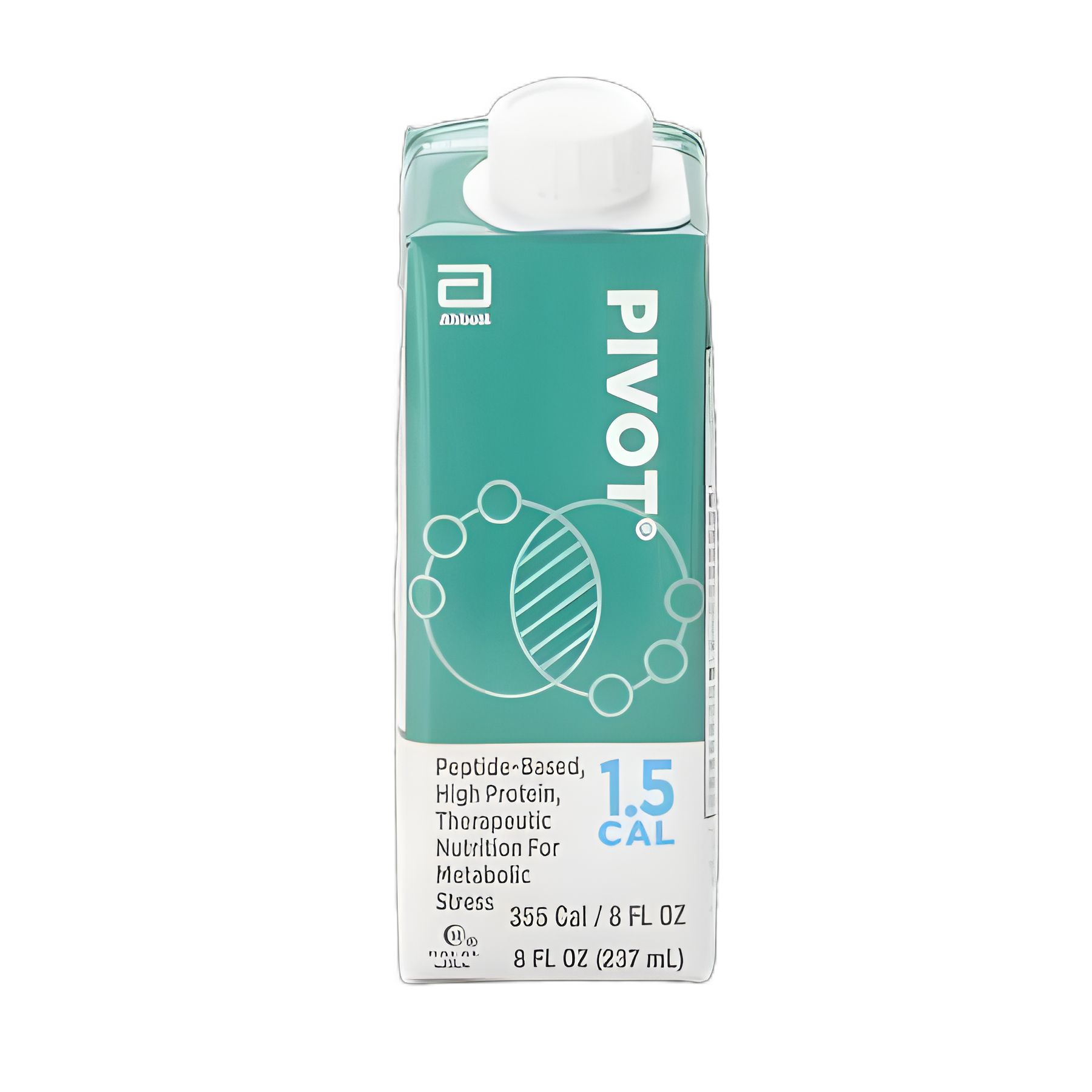 Pivot 1.5 Cal Tube Feeding Formula, Unflavored 8 oz. - Optimal Nutrition for Metabolic Stress Recovery