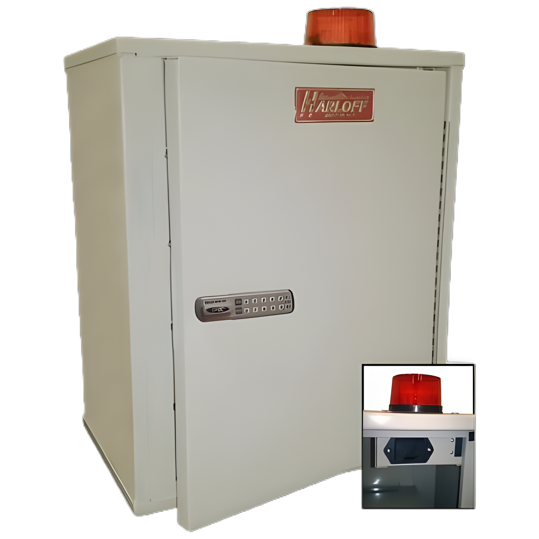 Heavy Duty Steel Narcotic Cabinet with Electronic Lock and Alarm by Harloff