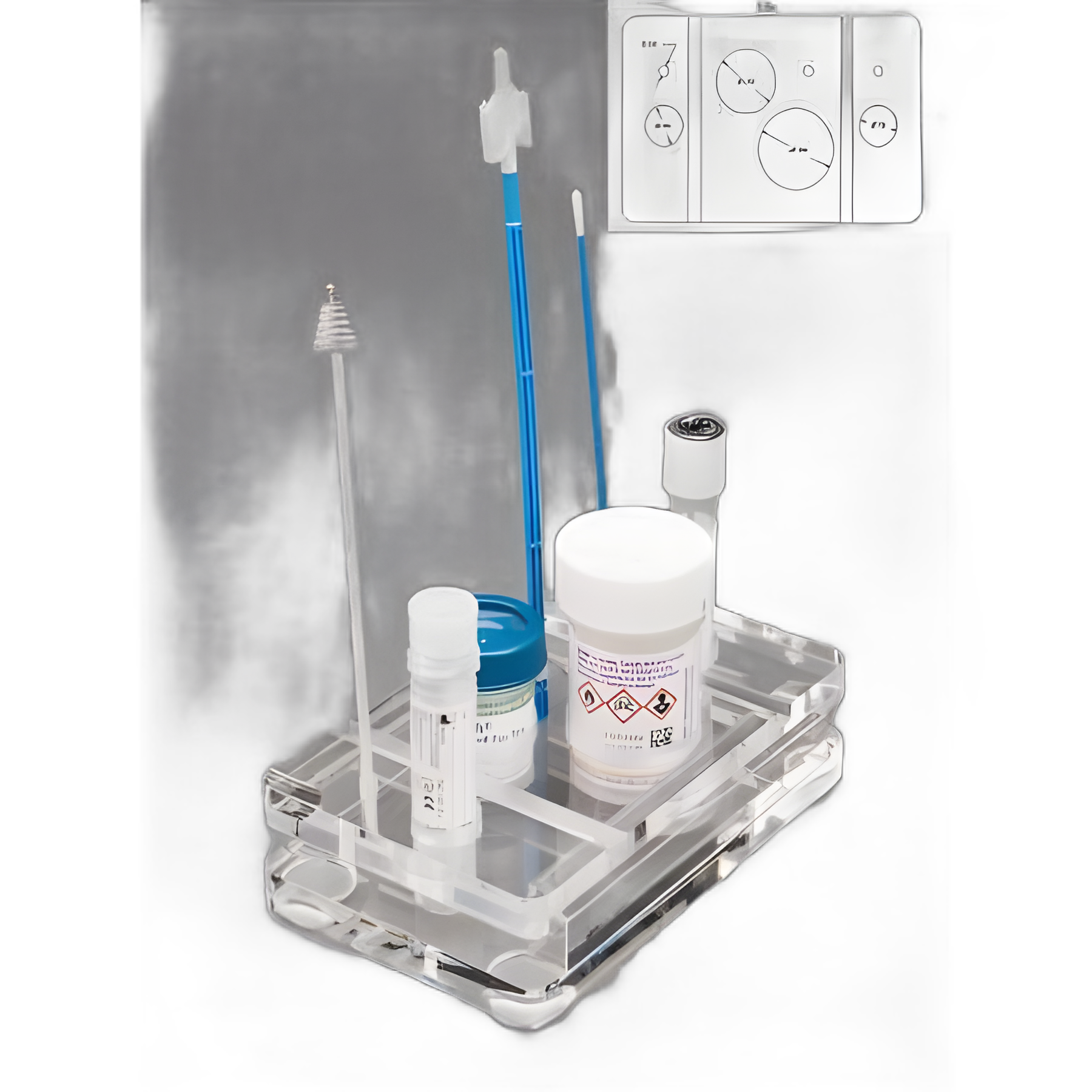 Pap Specimen Organizer for Clinical Laboratories by Poltex