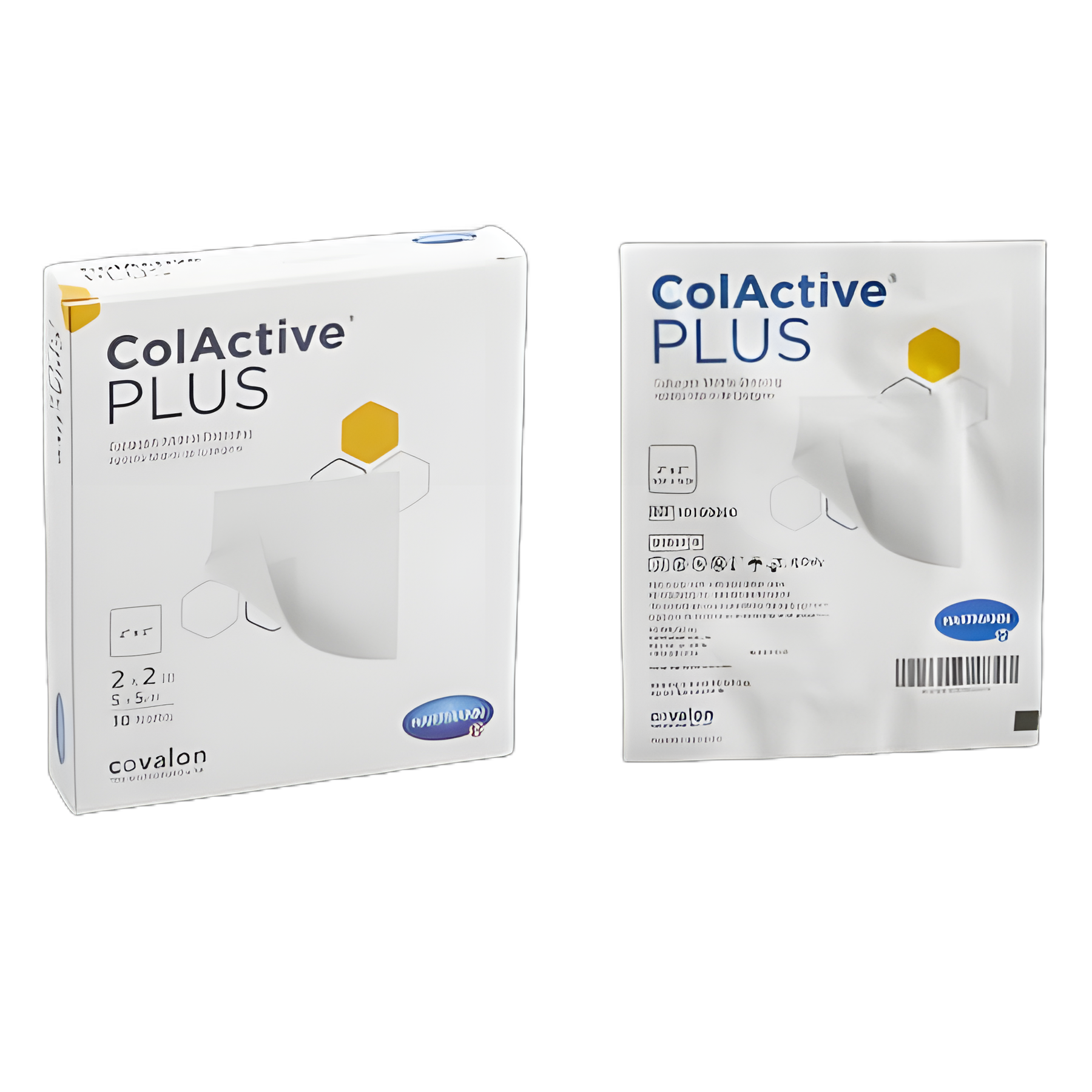 ColActive® Plus Collagen Wound Dressing 2x2 Inch Square - Advanced Healing