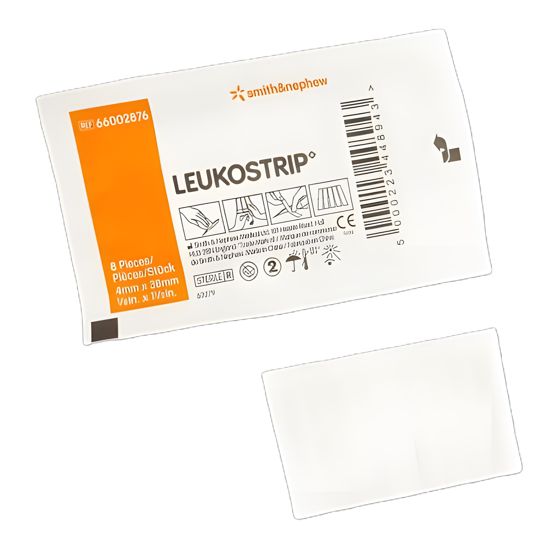 Skin Closure Strip Leukostrip™ 1/8 X 1-1/2 Inch Nonwoven Material Flexible Strip White