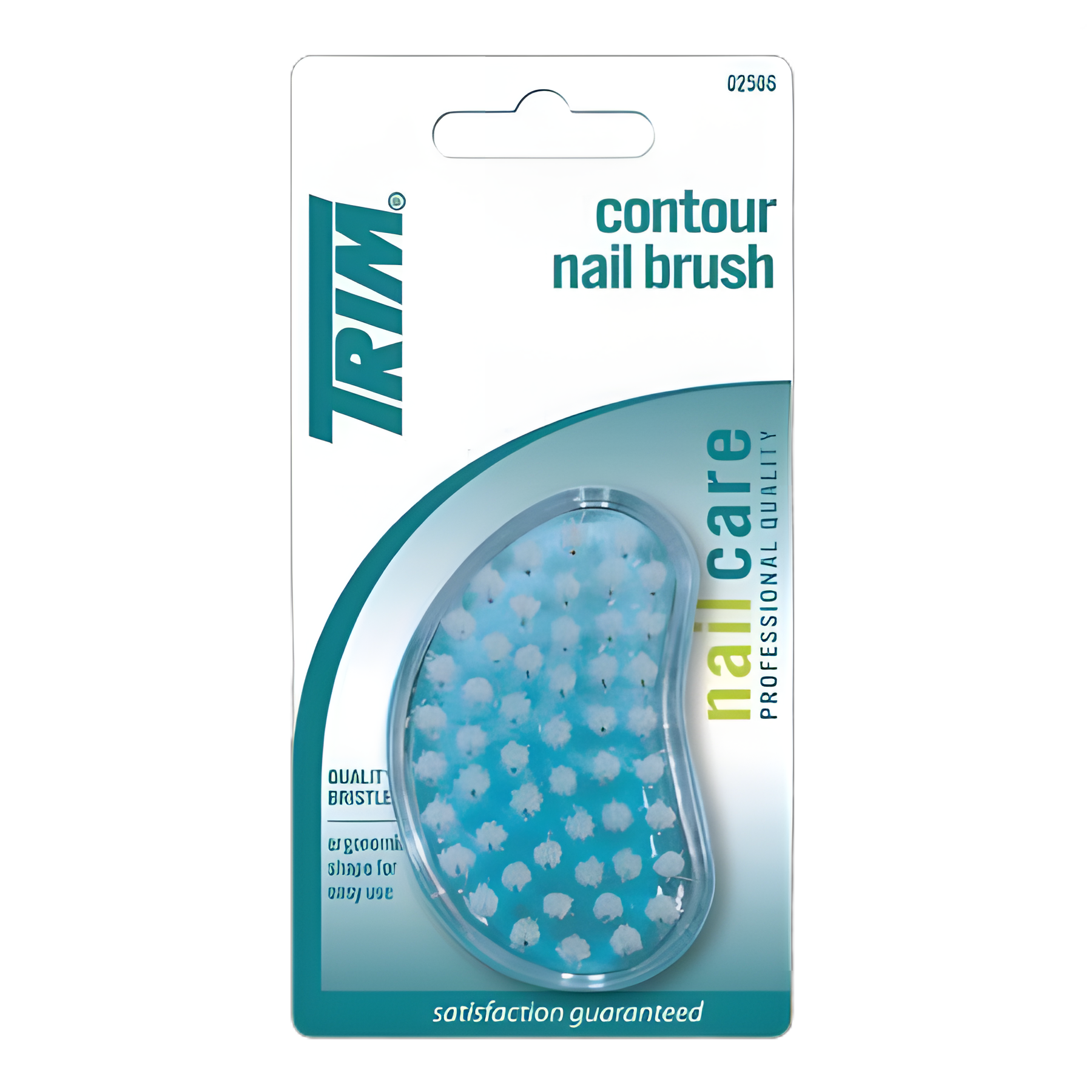 Nail Brush Trim® Nylon Bristles White