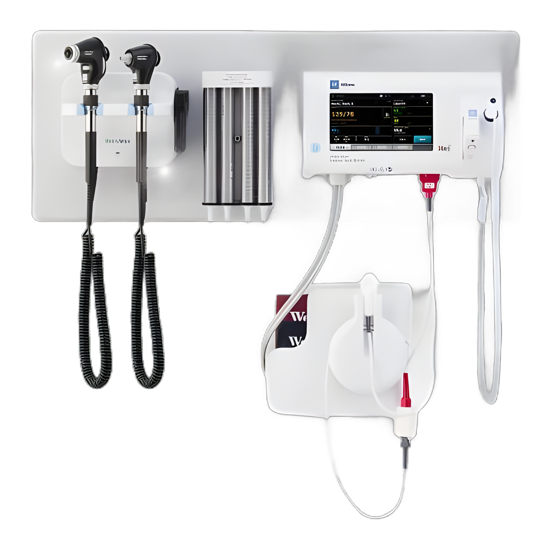 Welch Allyn Green Series 777 Integrated Wall System for Connex Spot Monitor with Digital Capabilities