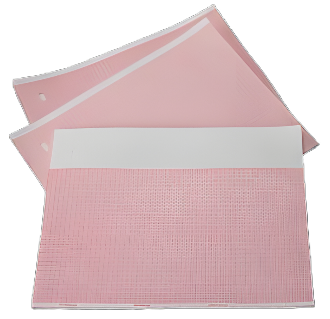 Marquette™ Thermal ECG Recording Paper 8-1/2 X 11 Inch Z-Fold Red Grid | GE Healthcare