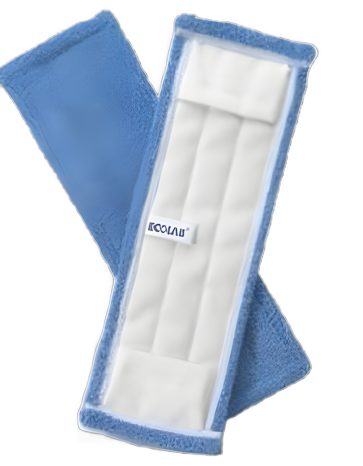 Ecolab Wet Mop Pad Xpressway White Microfiber Reusable for Medical Facilities