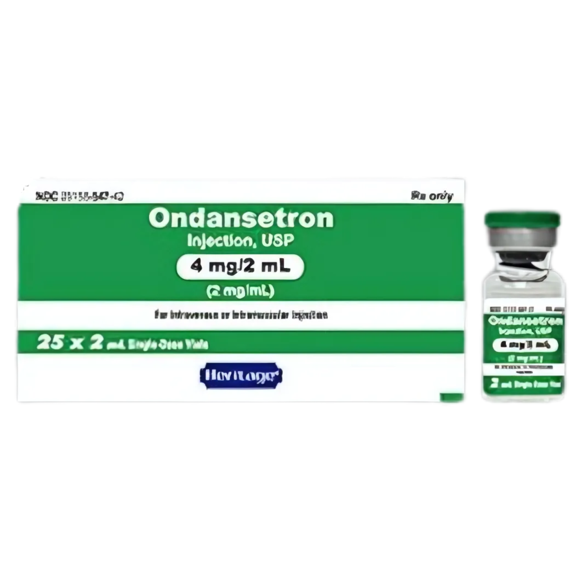 ONDANSETRON 4 MG SDV 25X2 ML