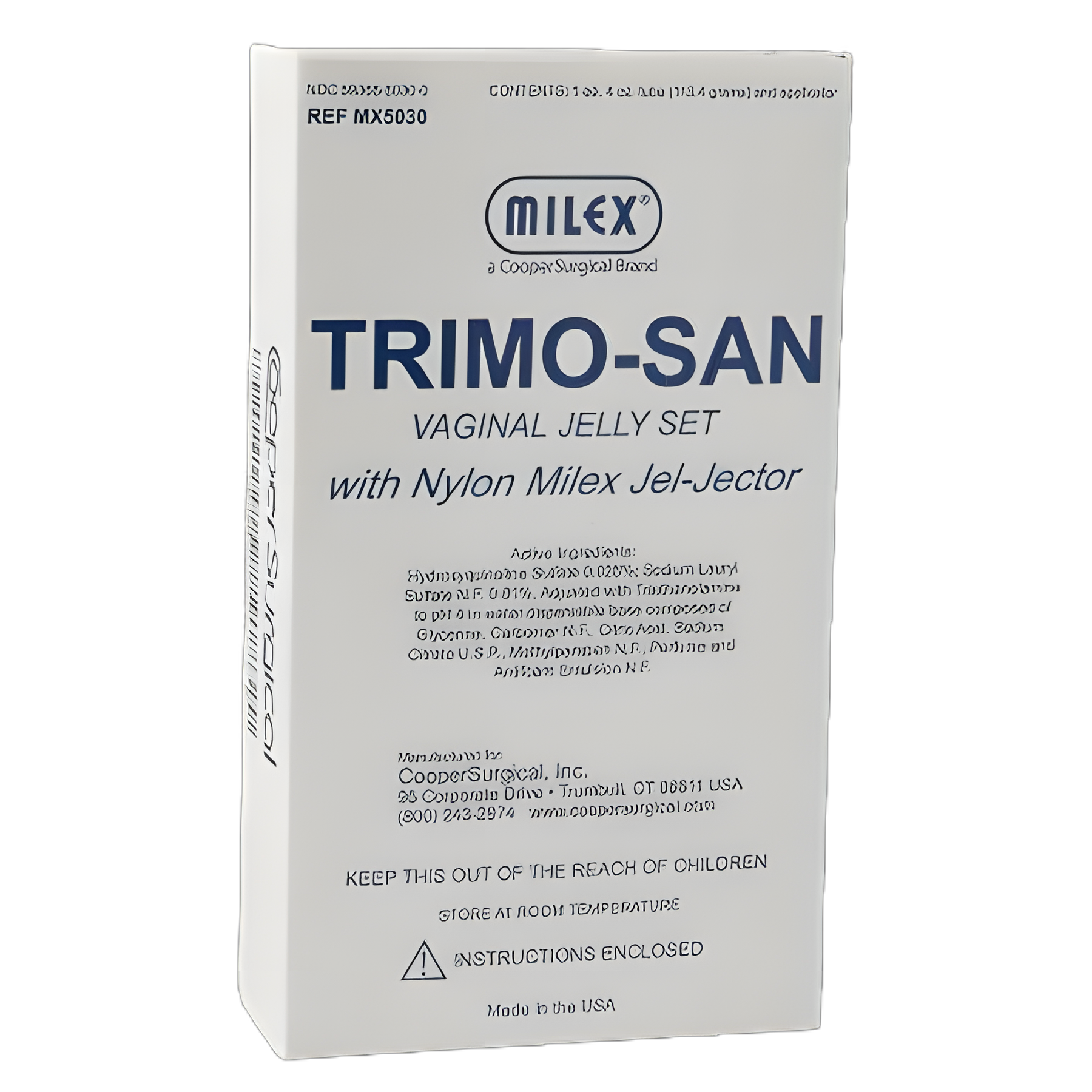 Trimo-San Vaginal Jelly 4 oz. - Oxyquinoline Sulfate & Sodium Lauryl Sulfate for pH Balance