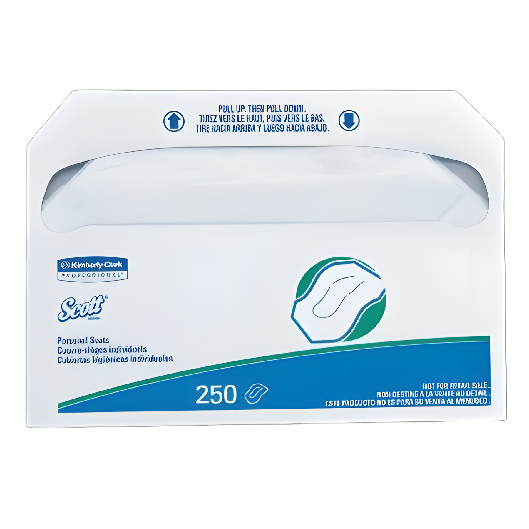 Toilet Seat Cover Scott® Surpass® Half Fold 14-1/2 X 17 Inch