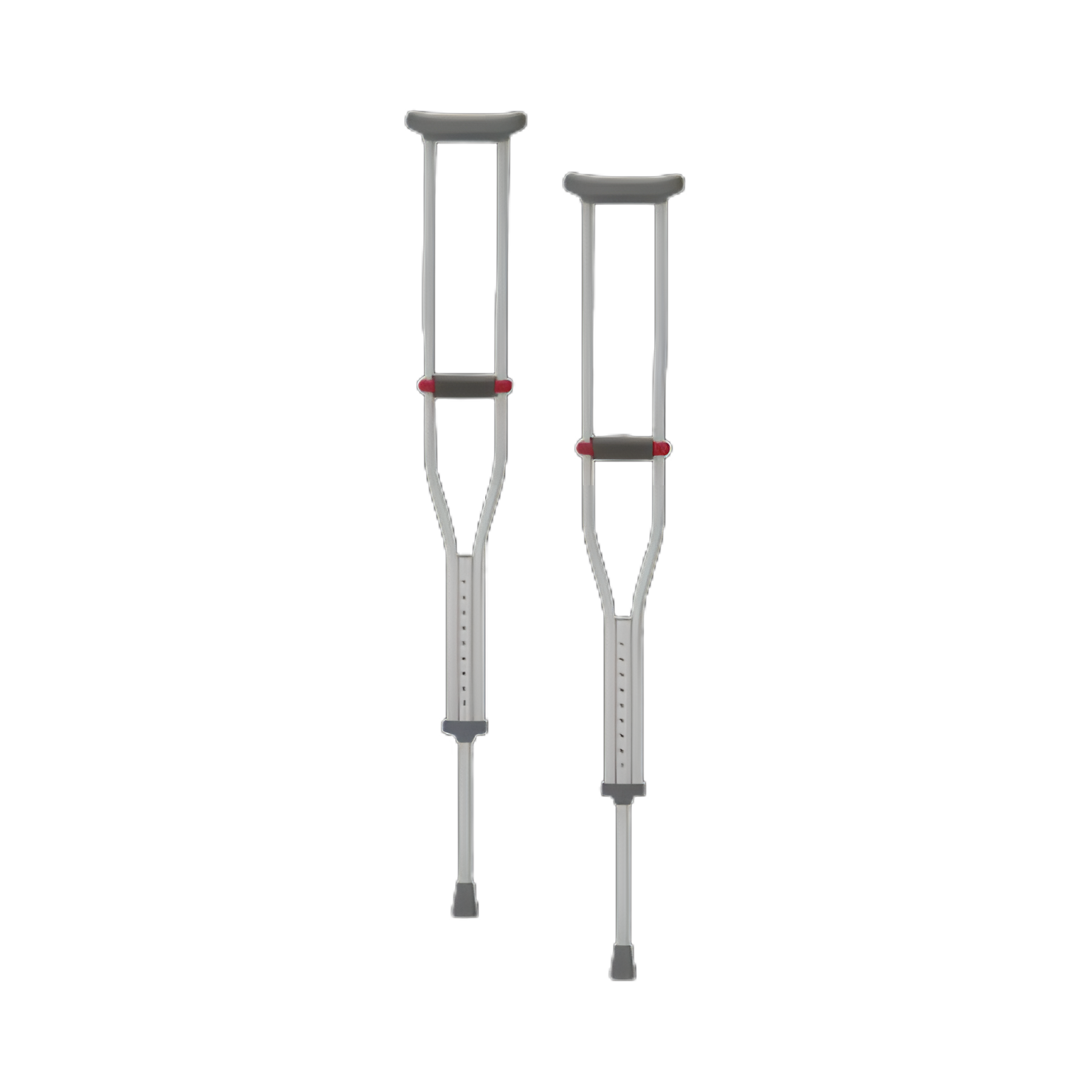 Underarm Crutches Quick Adjust Aluminum Frame Tall Adult 300 lbs. Weight Capacity