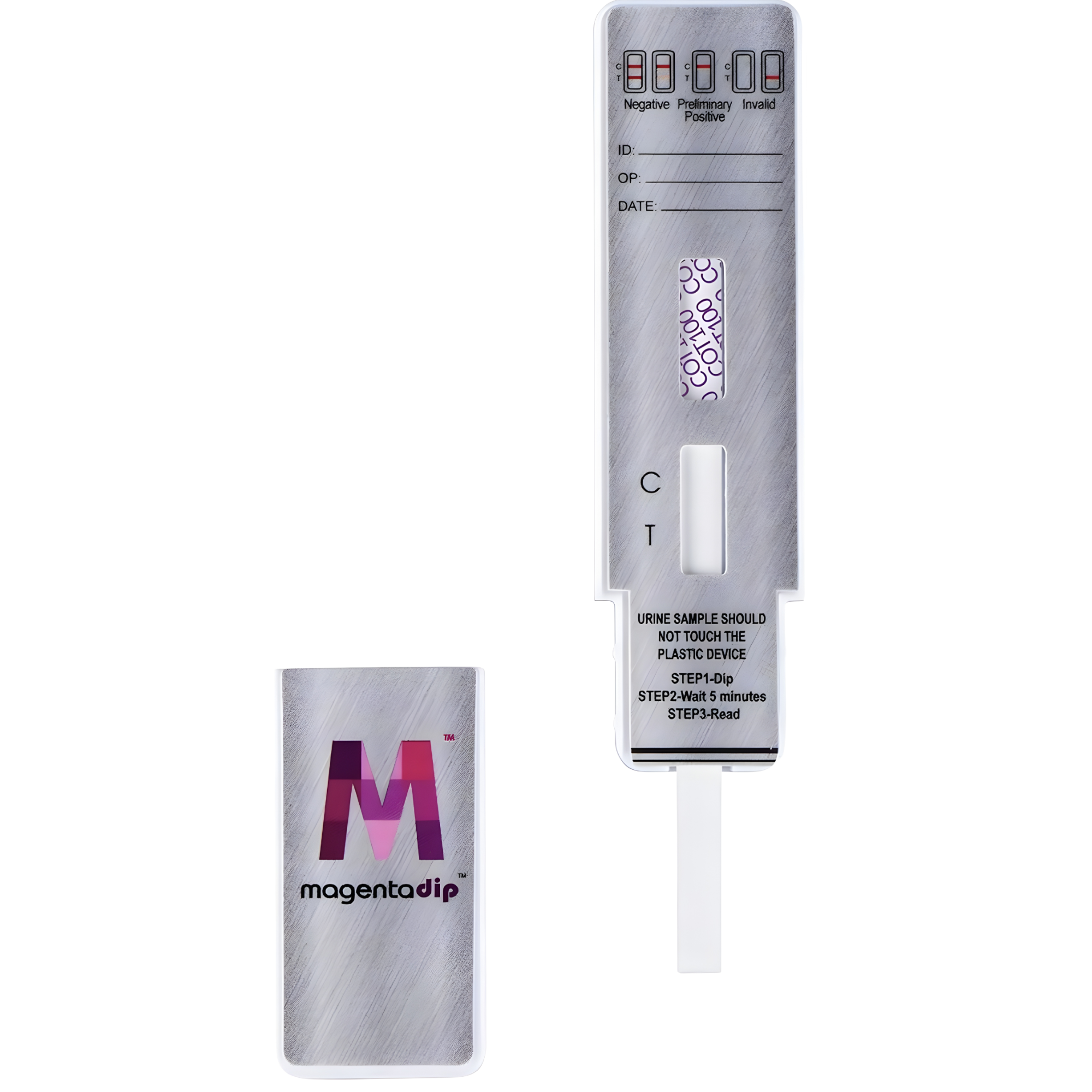 COT Cotinine Dual Use Single Panel Urine Dip (100 ng/mL) (25/BX)