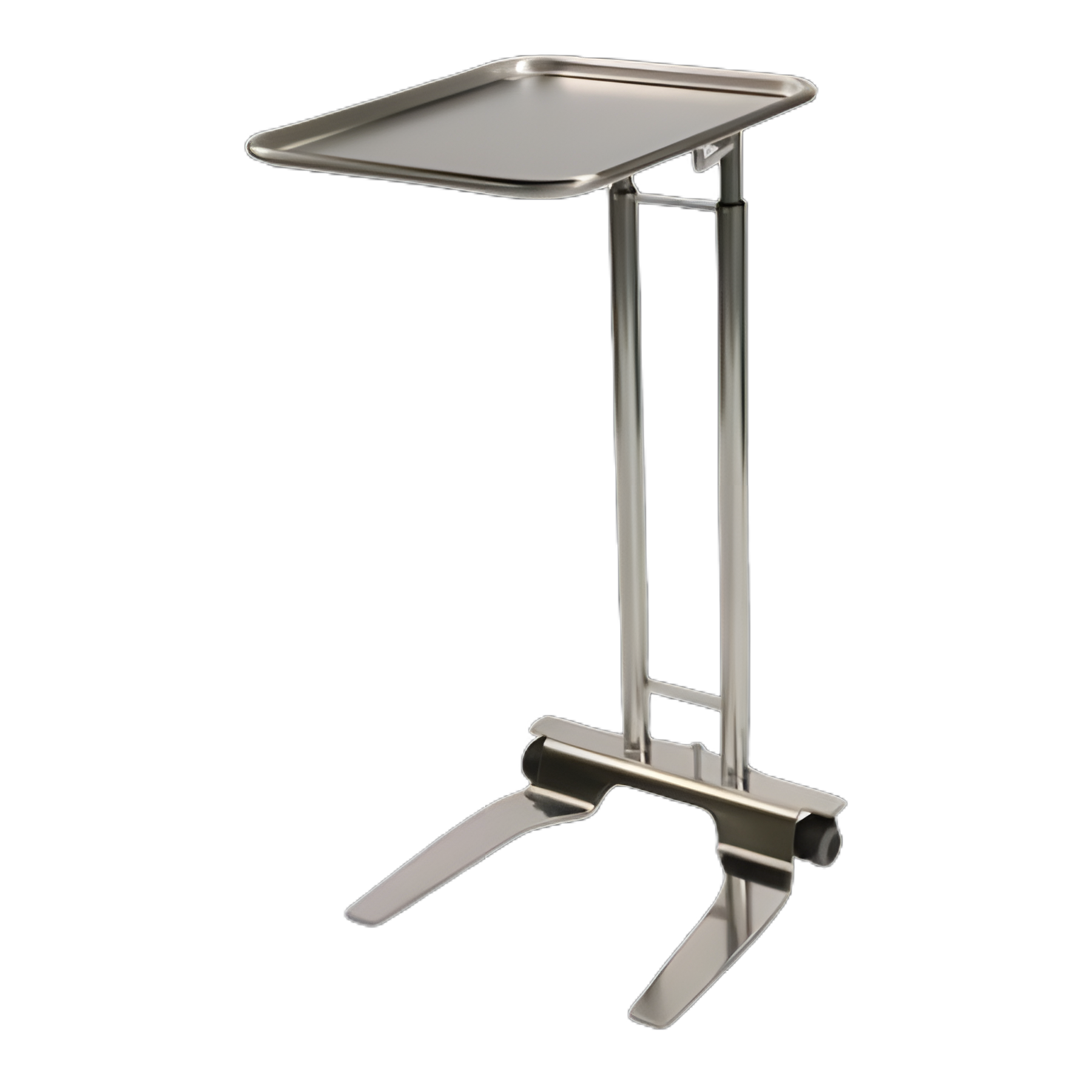 Mayo Instrument Stand Mayo Tray U-Shaped Base 36 - 62 Inch 19.125 Inch