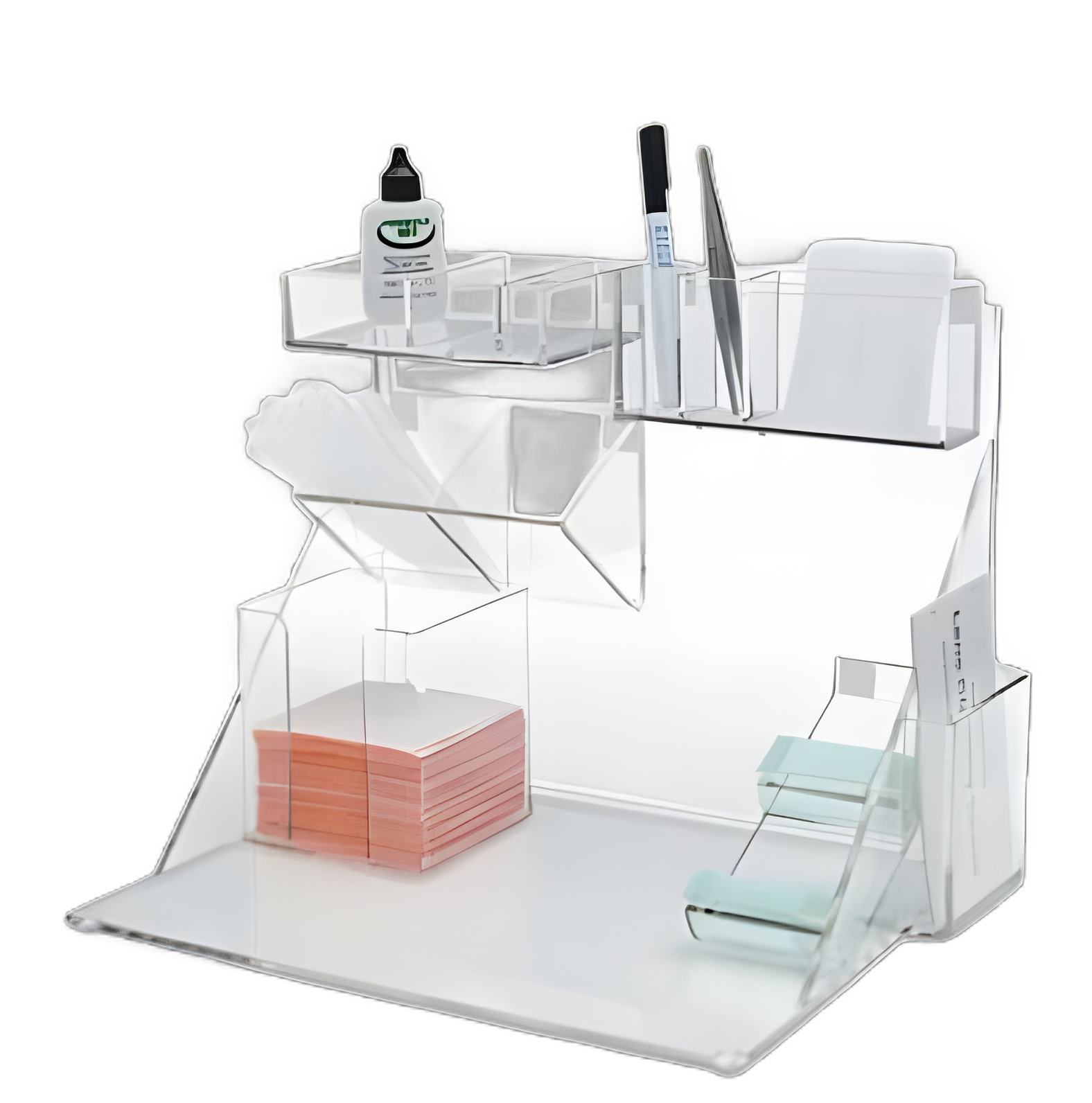 Acrylic Organization Station for Clinical Laboratories