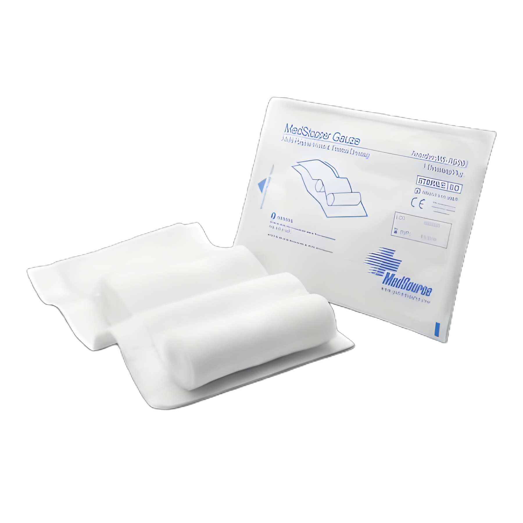 MedStop Trauma Dressing 5.5 x 9 Inch Sterile Rectangular Gauze Pad