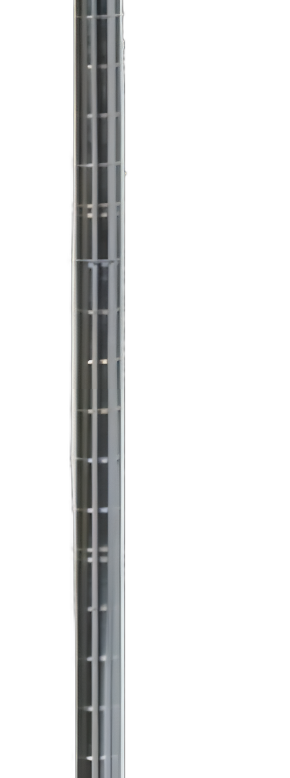 Lakeside Manufacturing 86 Inch Chrome-Plated Steel Shelving Post for Modular Medical Units