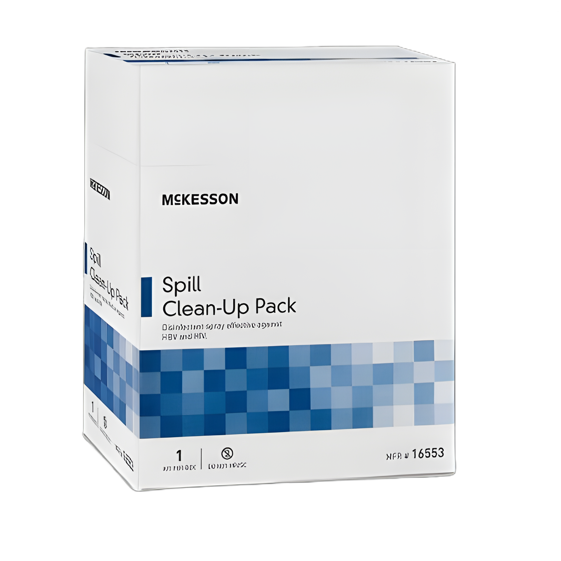 McKesson Bloodborne Pathogen Spill Clean-Up Pack for Safe Cleanup