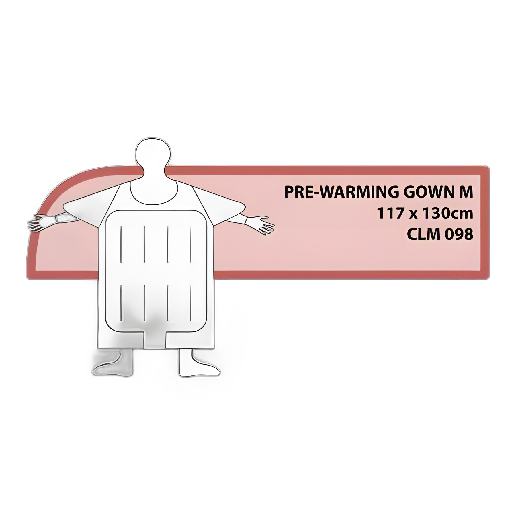 Patient Pre-Warming Gown Cocoon™ Medium Disposable
