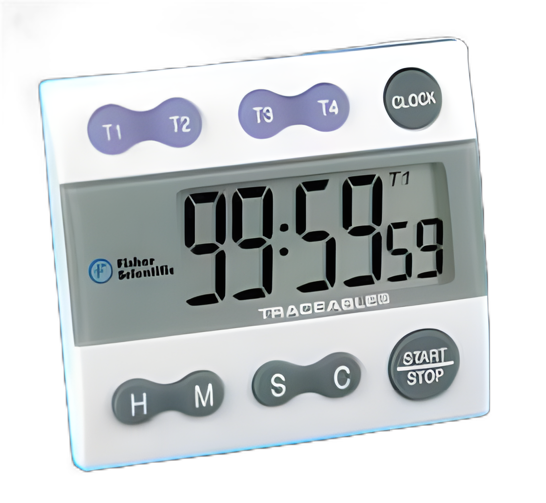 Electronic Stop Watch / Timer Count Down Traceable® 100 Hours Digital Display