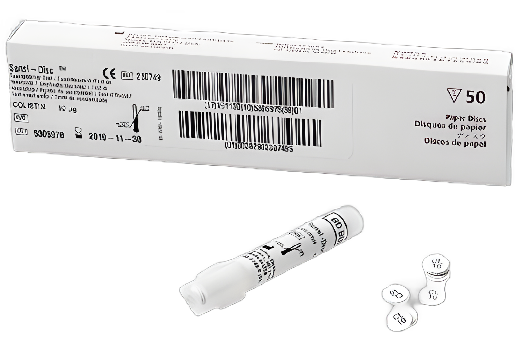 Antimicrobial Susceptibility Testing Disc Sensi-Disc™ Cefotaxime/Clavulanic acid 30 / 10 µg