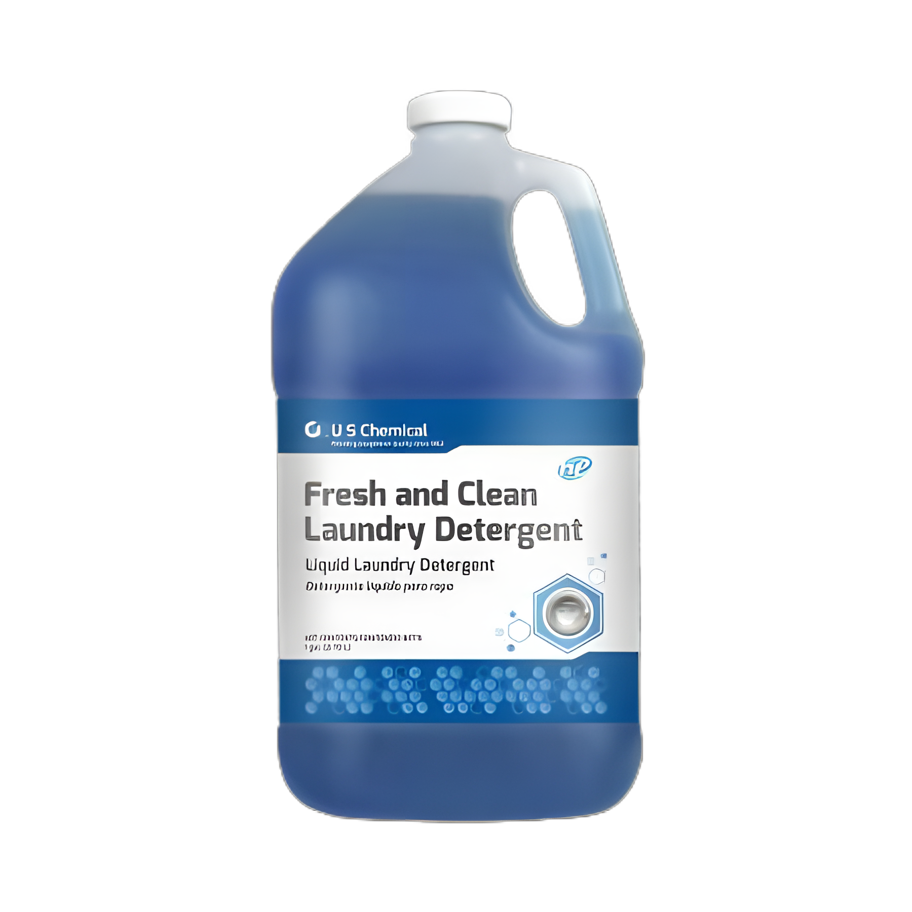 Laundry Detergent Fresh and Clean 5 gal. Jug Liquid Concentrate Lemon Scent