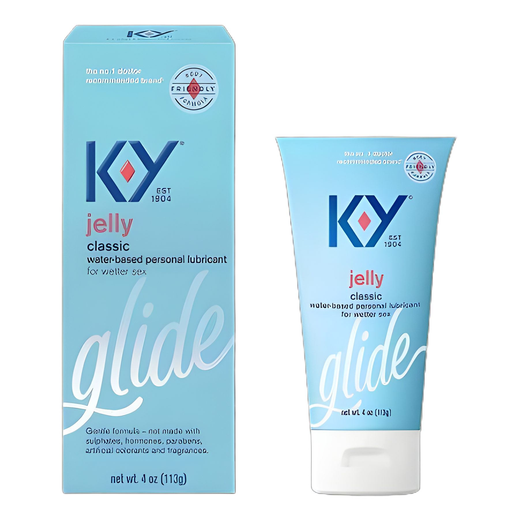 Personal Lubricant K-Y® 4 oz. Tube NonSterile