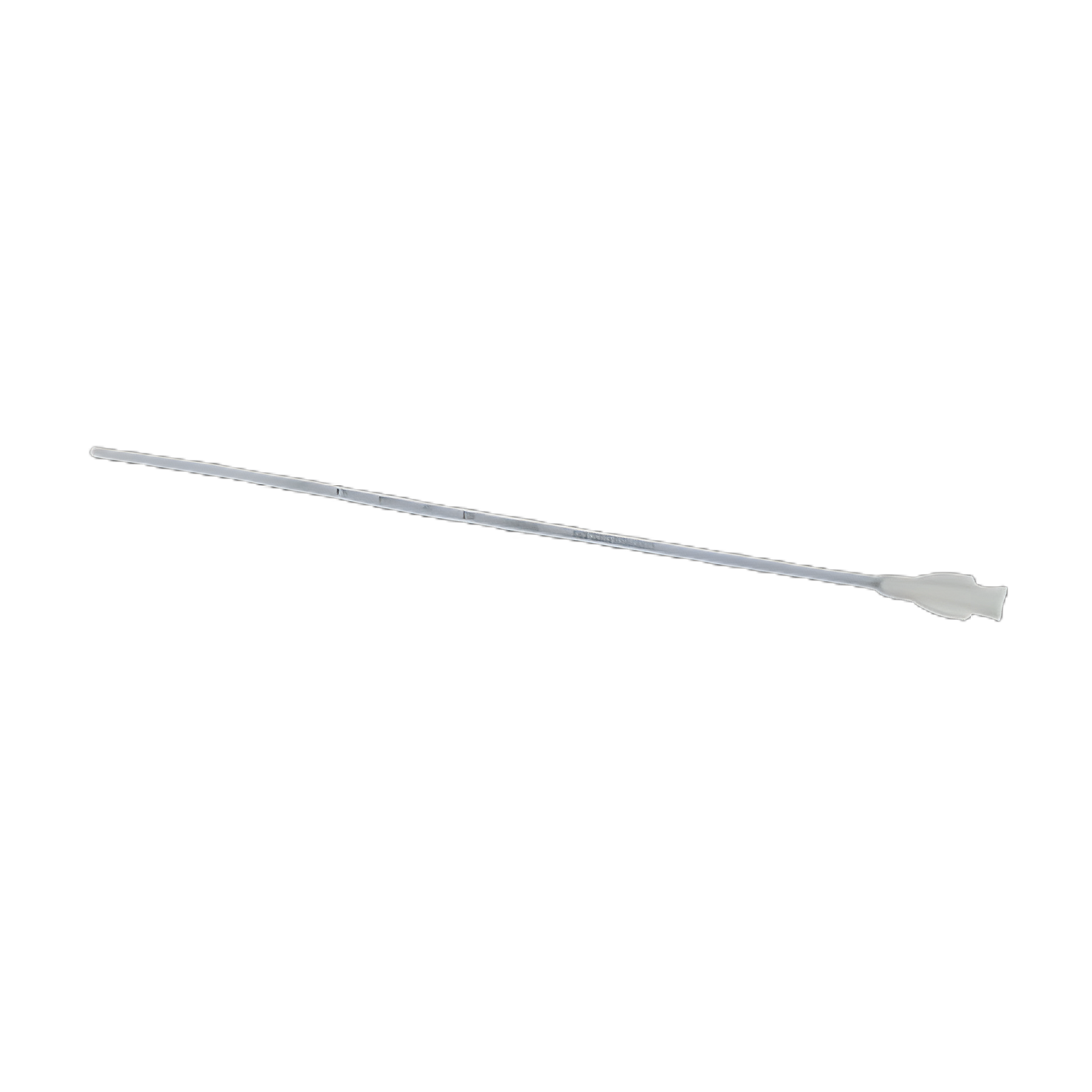 Intrauterine Insemination Catheter MedGyn 21 cm Length Rounded, Beveled, Mini Curved, 2 Holes at Distal End Surgical Grade