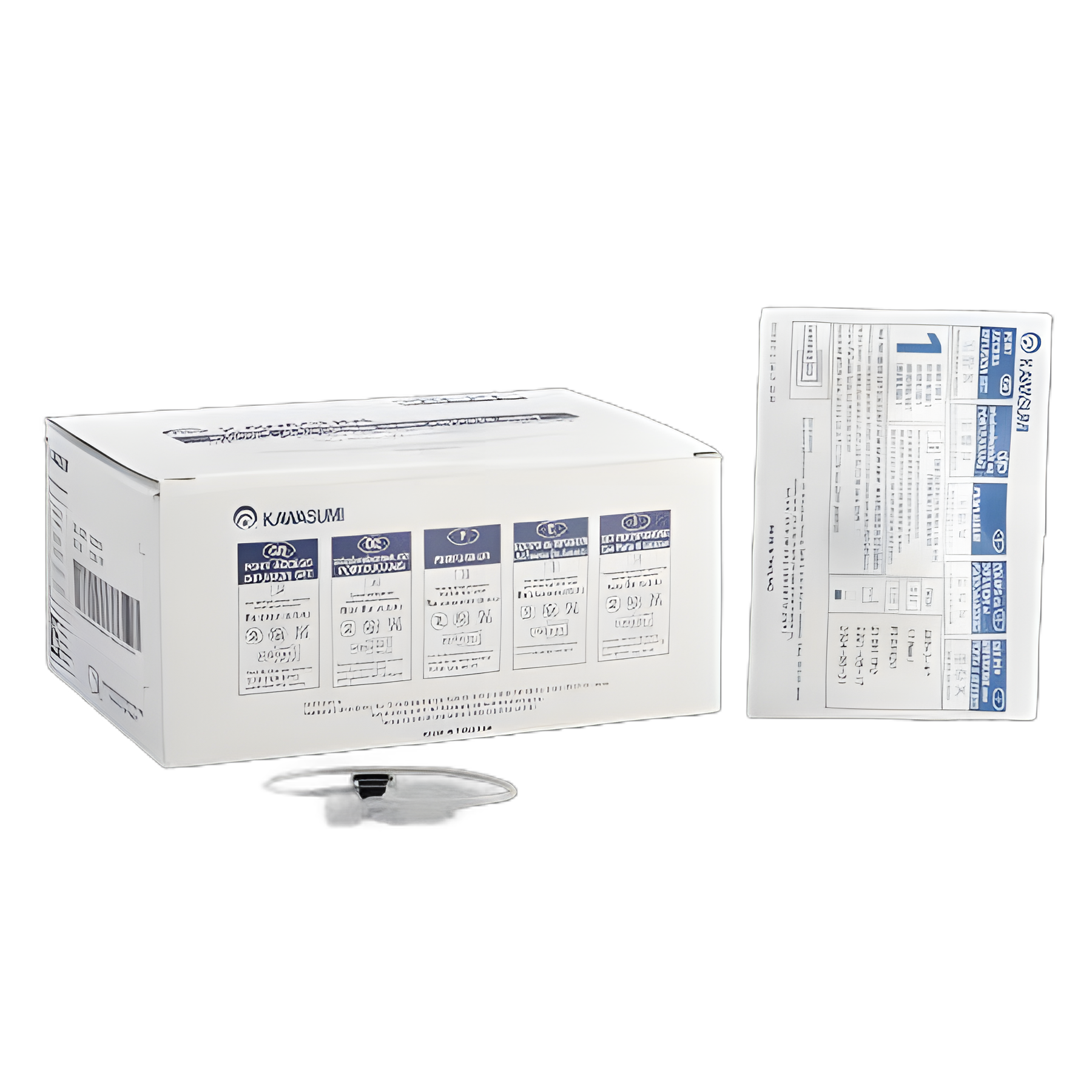 Huber Infusion Set Kawasumi 22 Gauge 3/4 Inch 8 Inch Tubing Without Port