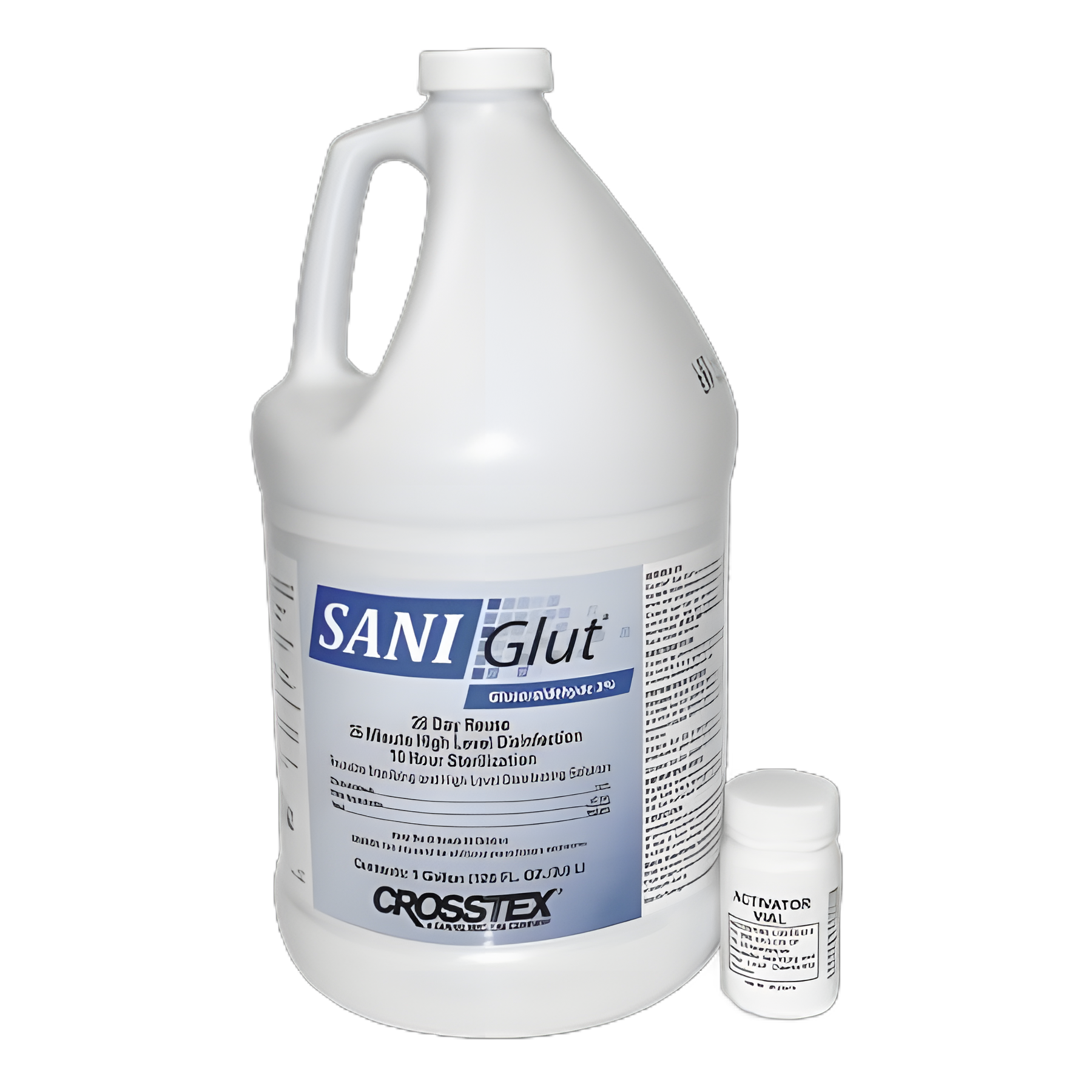Glutaraldehyde High-Level Disinfectant SANI Glut™ Activation Required Liquid 1 gal. Jug Max 28 Day Reuse