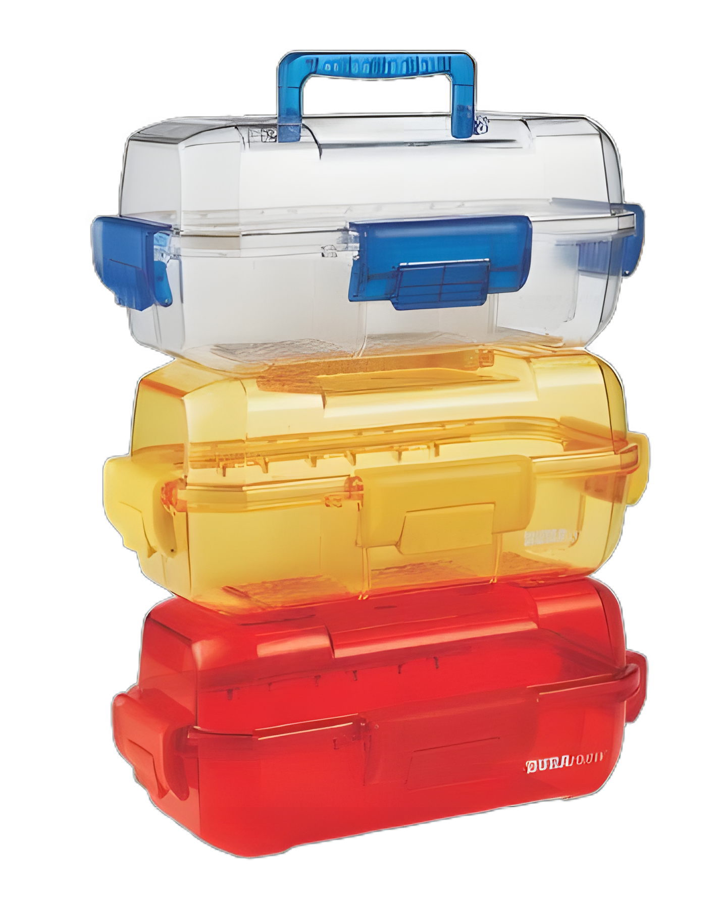 Fisherbrand™ DuraPorter™ Yellow Polycarbonate Transport Box for 13 and 16 mm Tubes