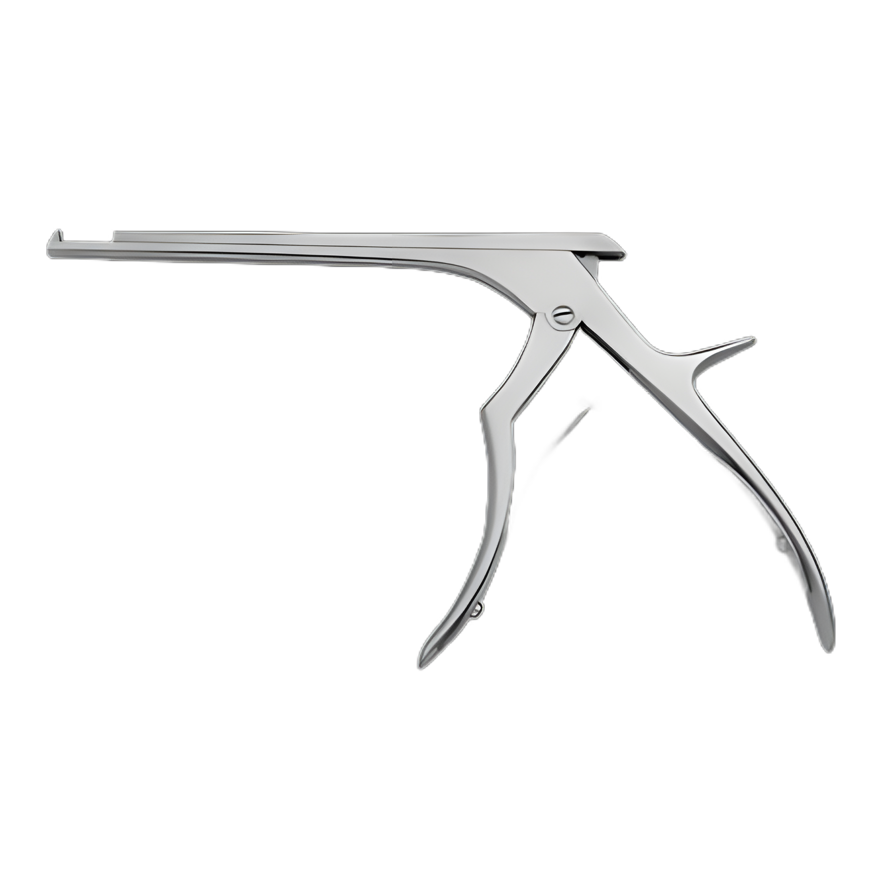 Orthopedic Rongeur V. Mueller® Spurling 90° Angled Down-Cutting Tip Plier Type Handle with Spring 4 mm Bite X 8 Inch Length