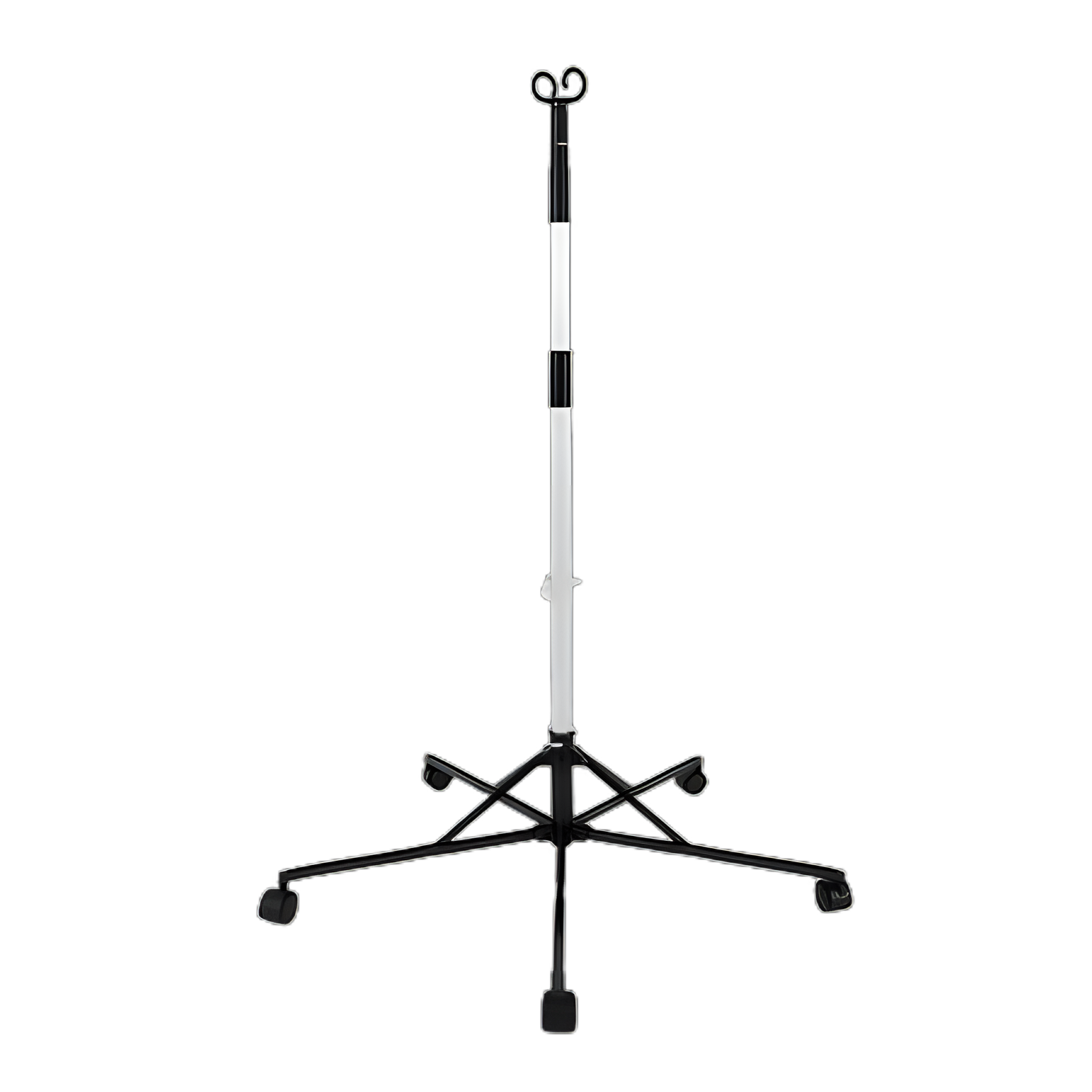 IV Stand Floor Stand Pitch-It Sr 2-Hook 5 Caster