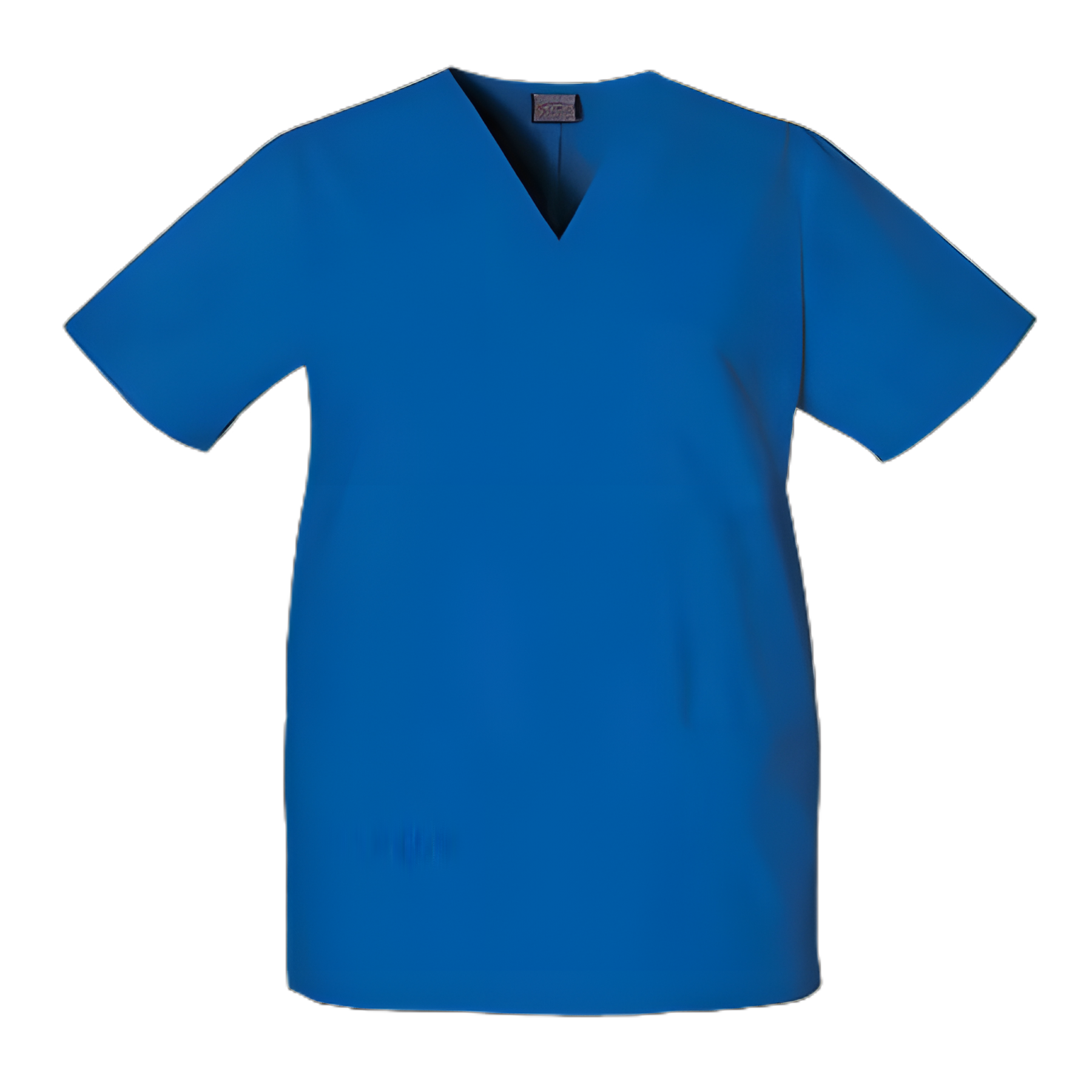 Unisex Large Scrub Shirt in Royal Blue by Standard Textile